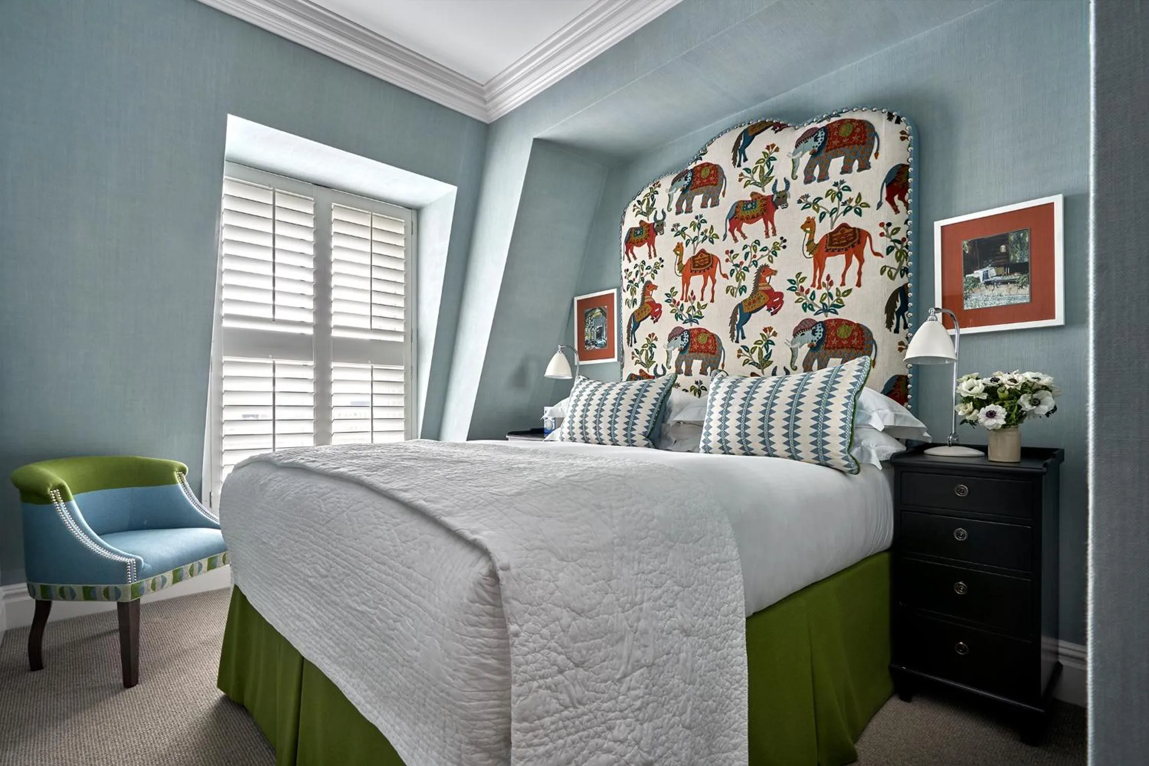 Bed in Dorset Square Hotel, Firmdale Hotels