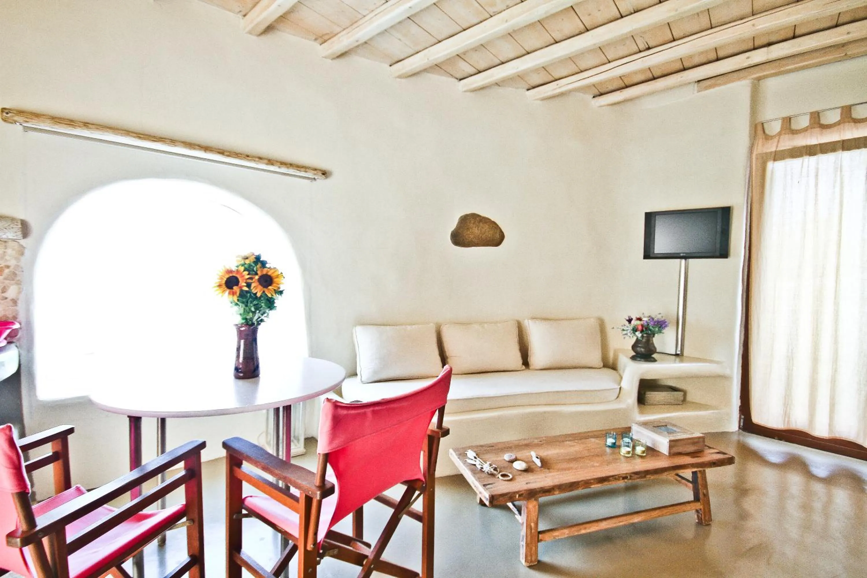 Living room in Castle Panigirakis