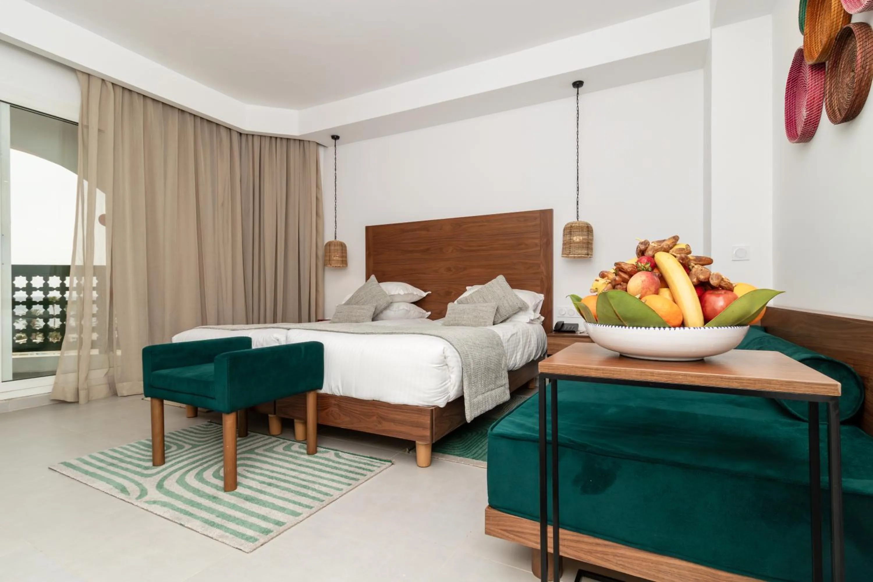 Bedroom, Bed in El Mouradi Palm Marina - Couple et Famille uniquement