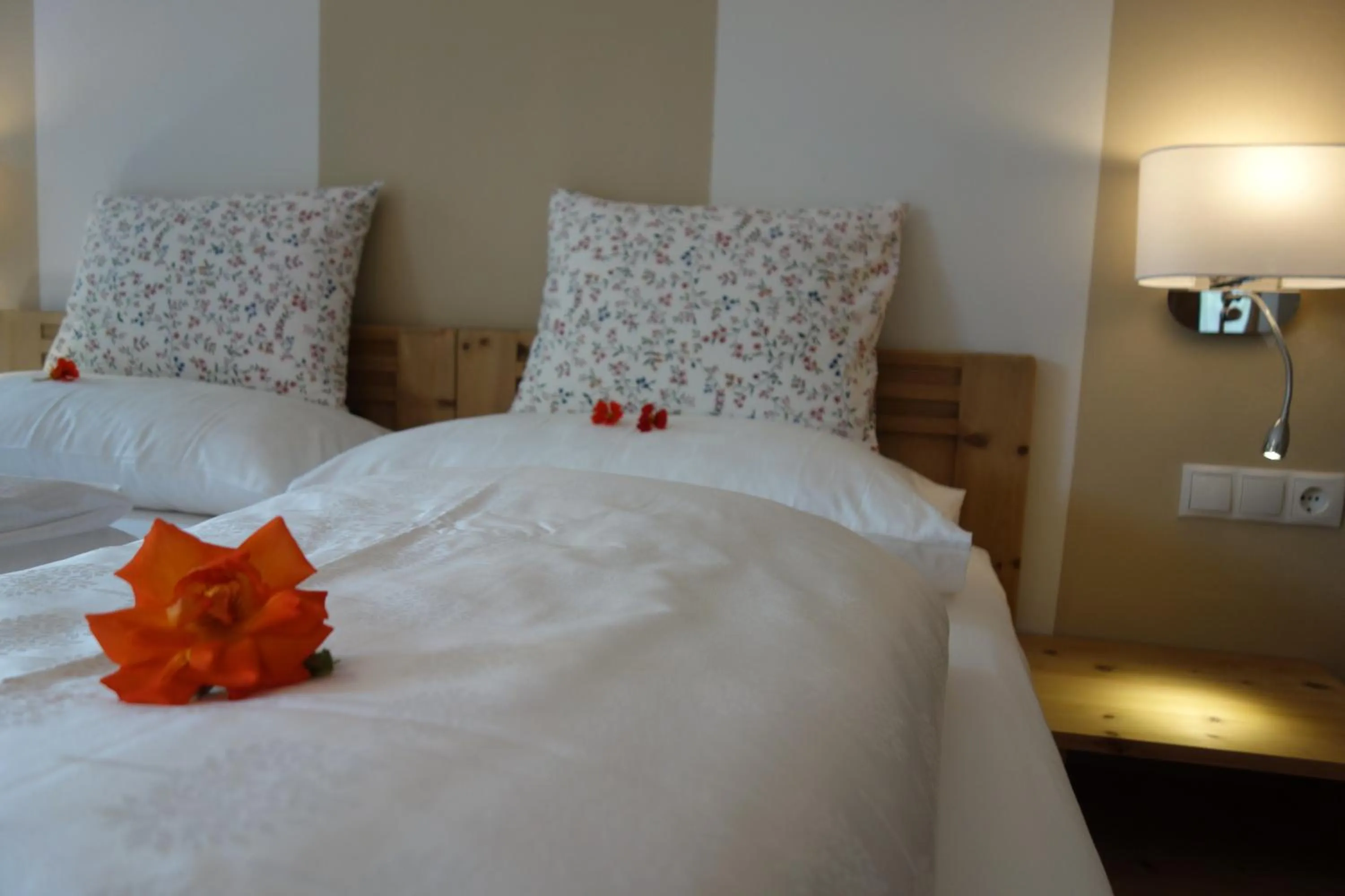 Decorative detail, Bed in Residence Hofer