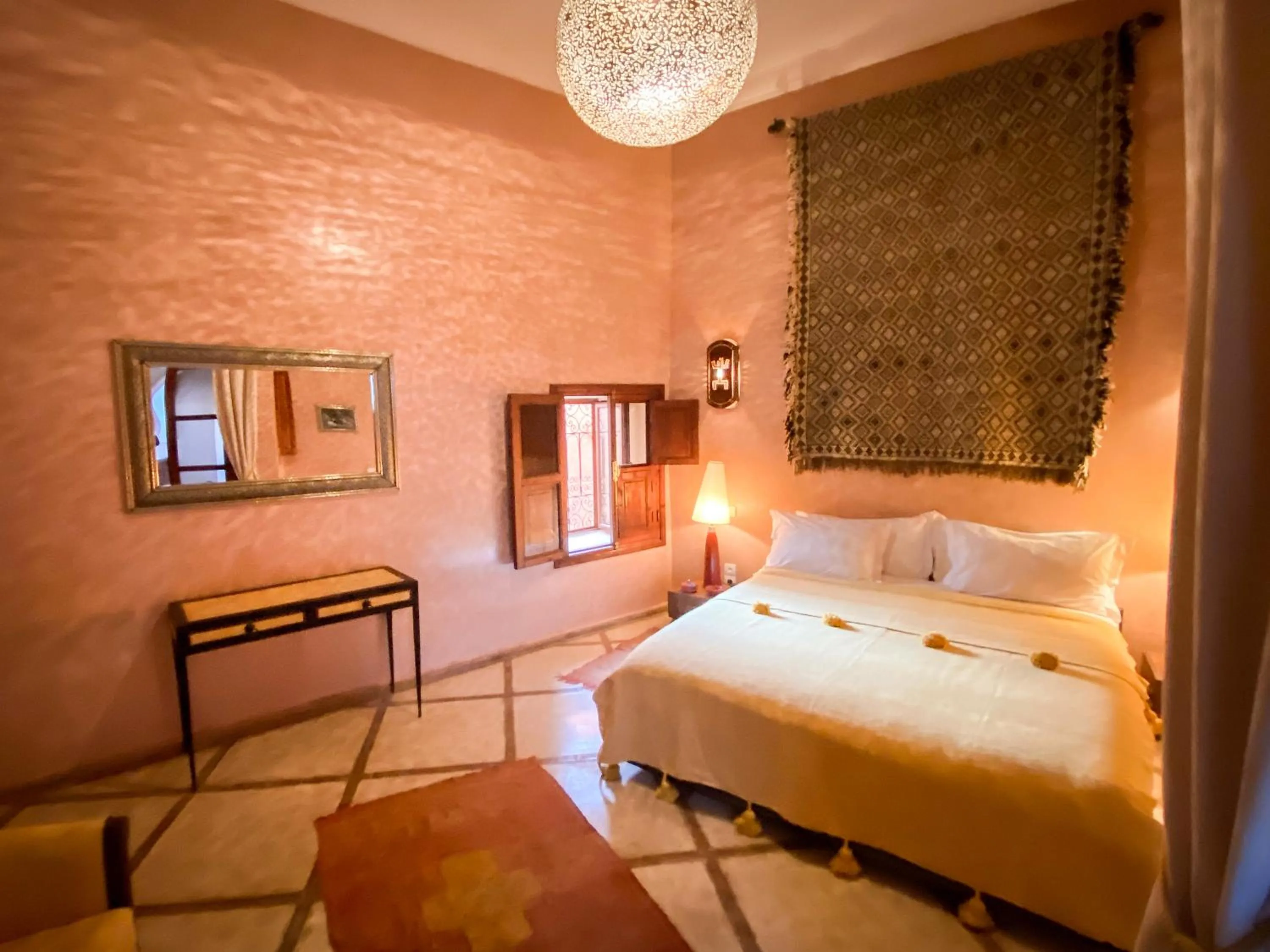 Bed in Riad Selouane