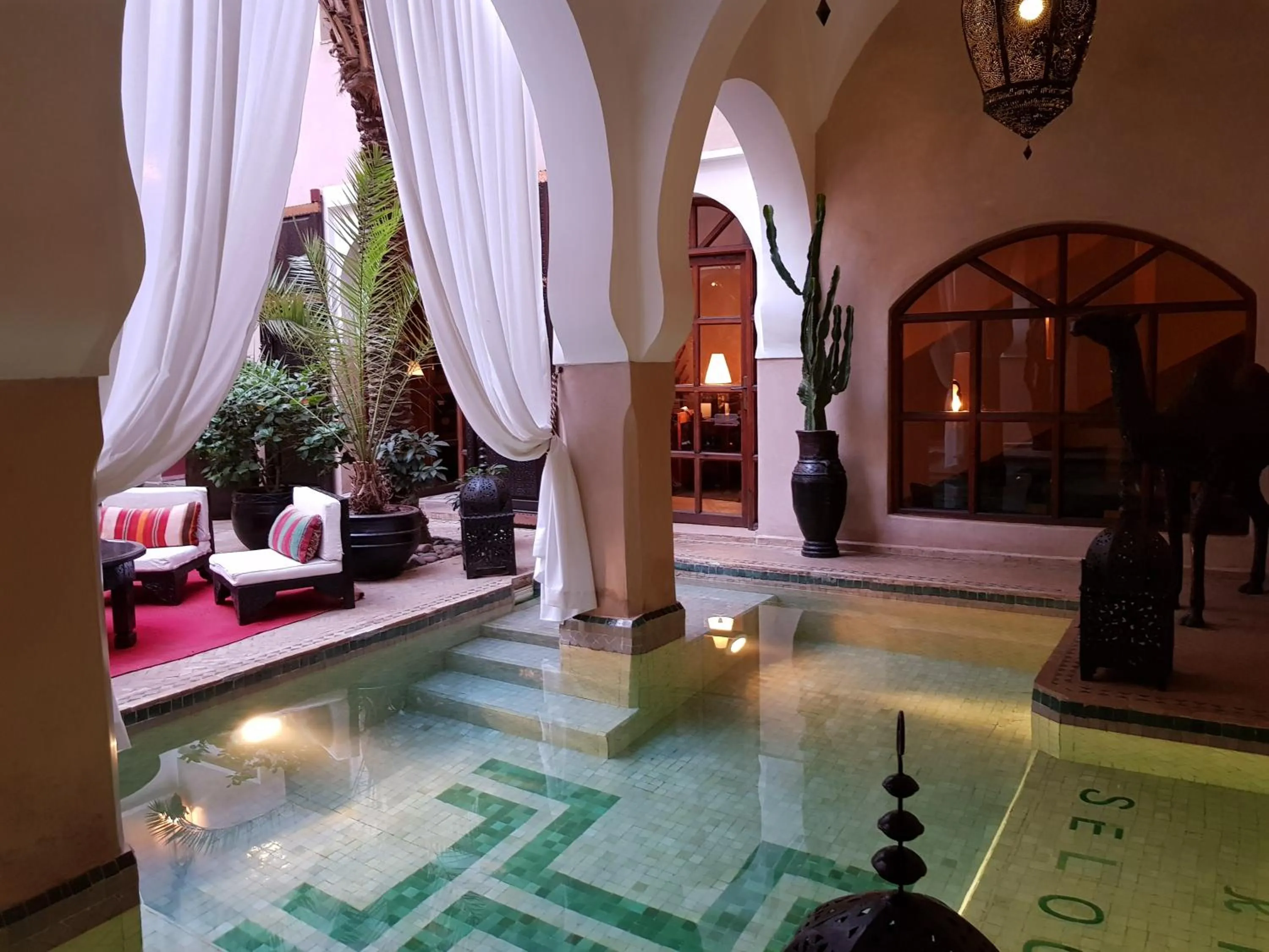 Patio in Riad Selouane