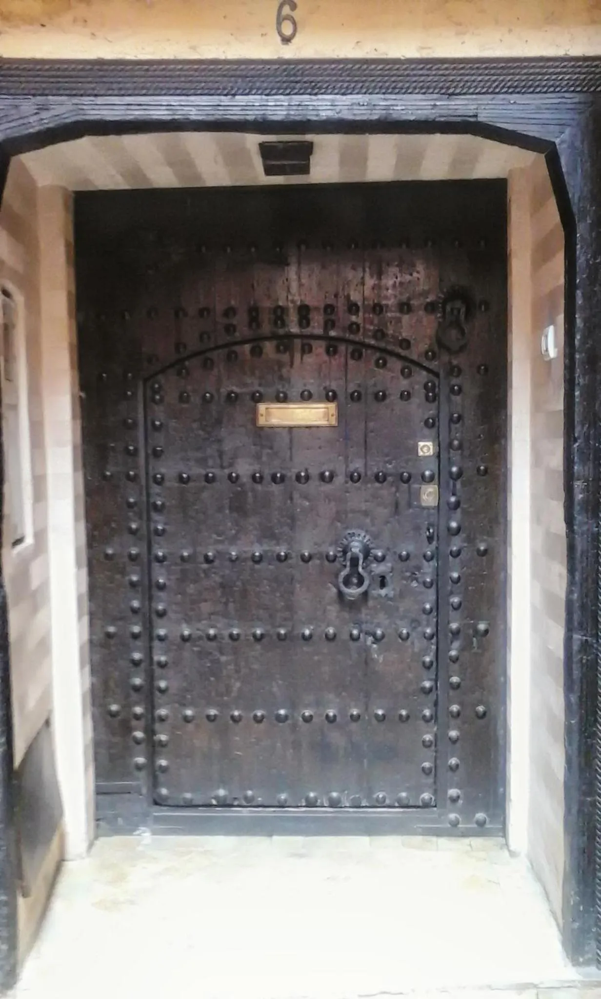 Facade/entrance in Riad Selouane