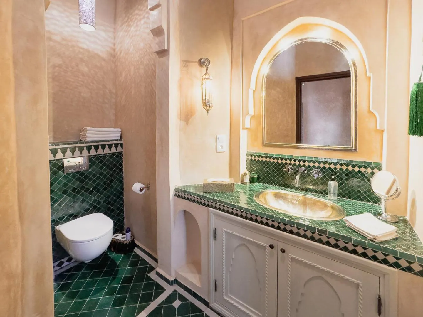 Toilet in Riad Selouane