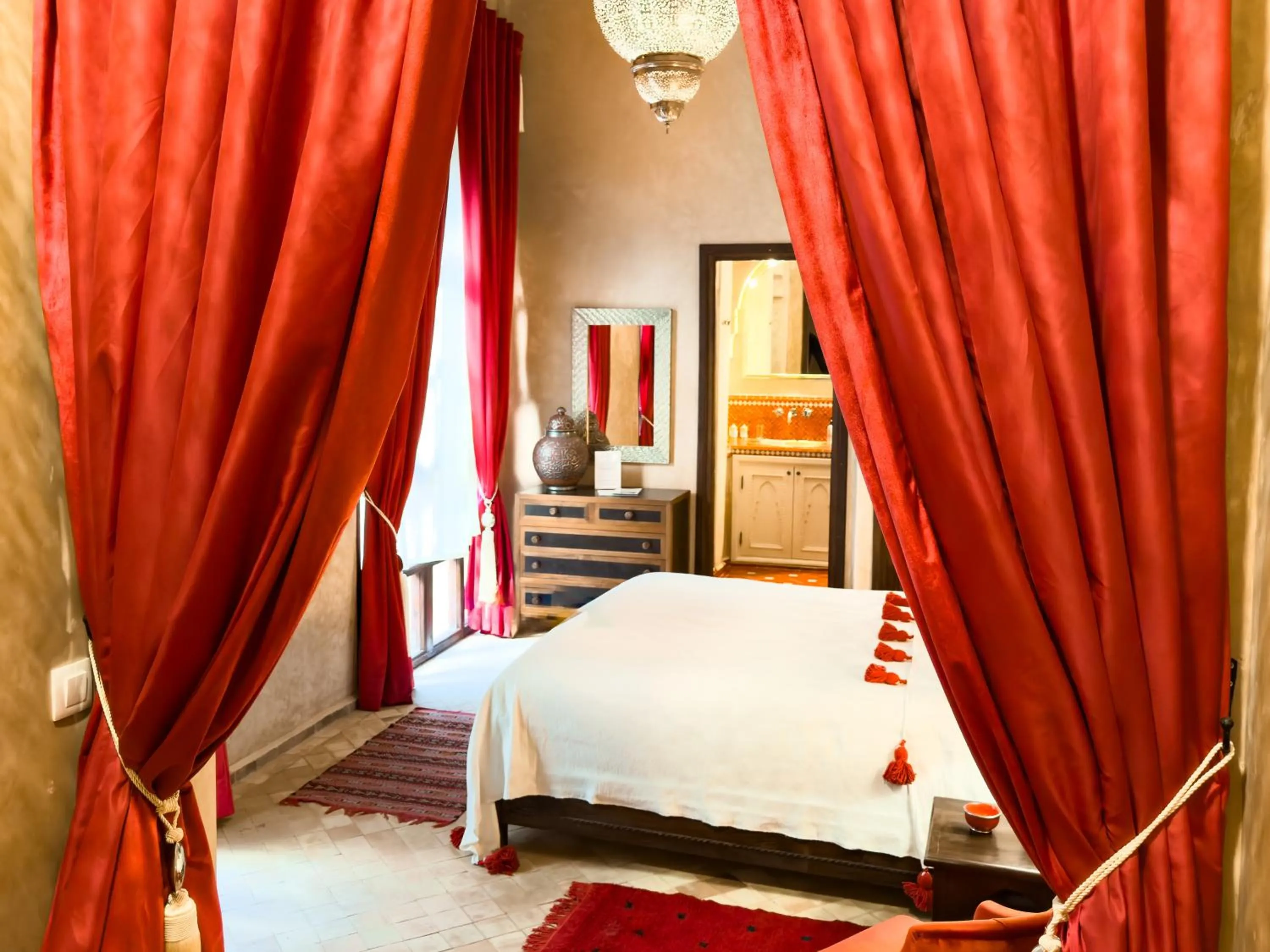 Bed in Riad Selouane