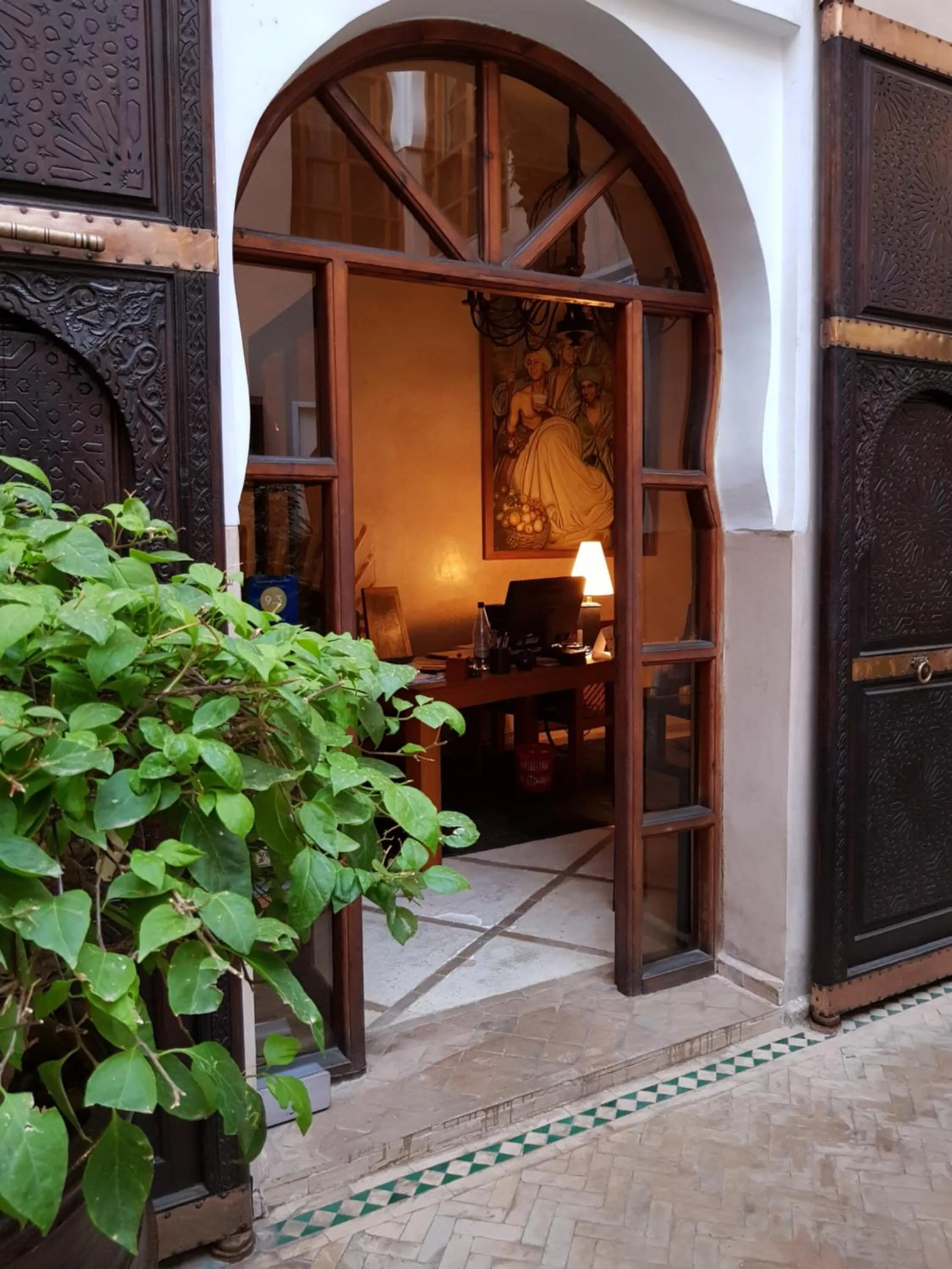 Patio in Riad Selouane