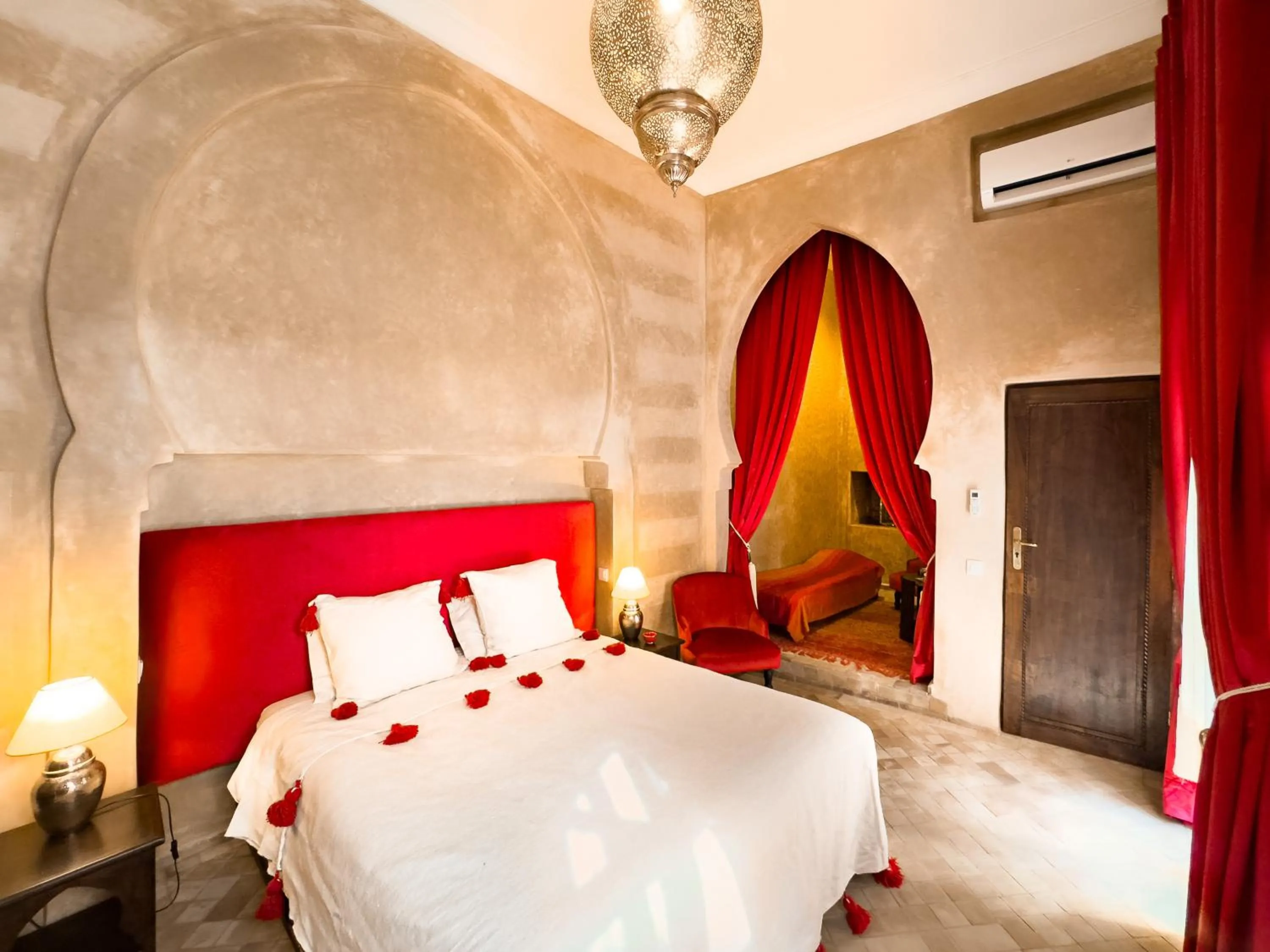 Bed in Riad Selouane