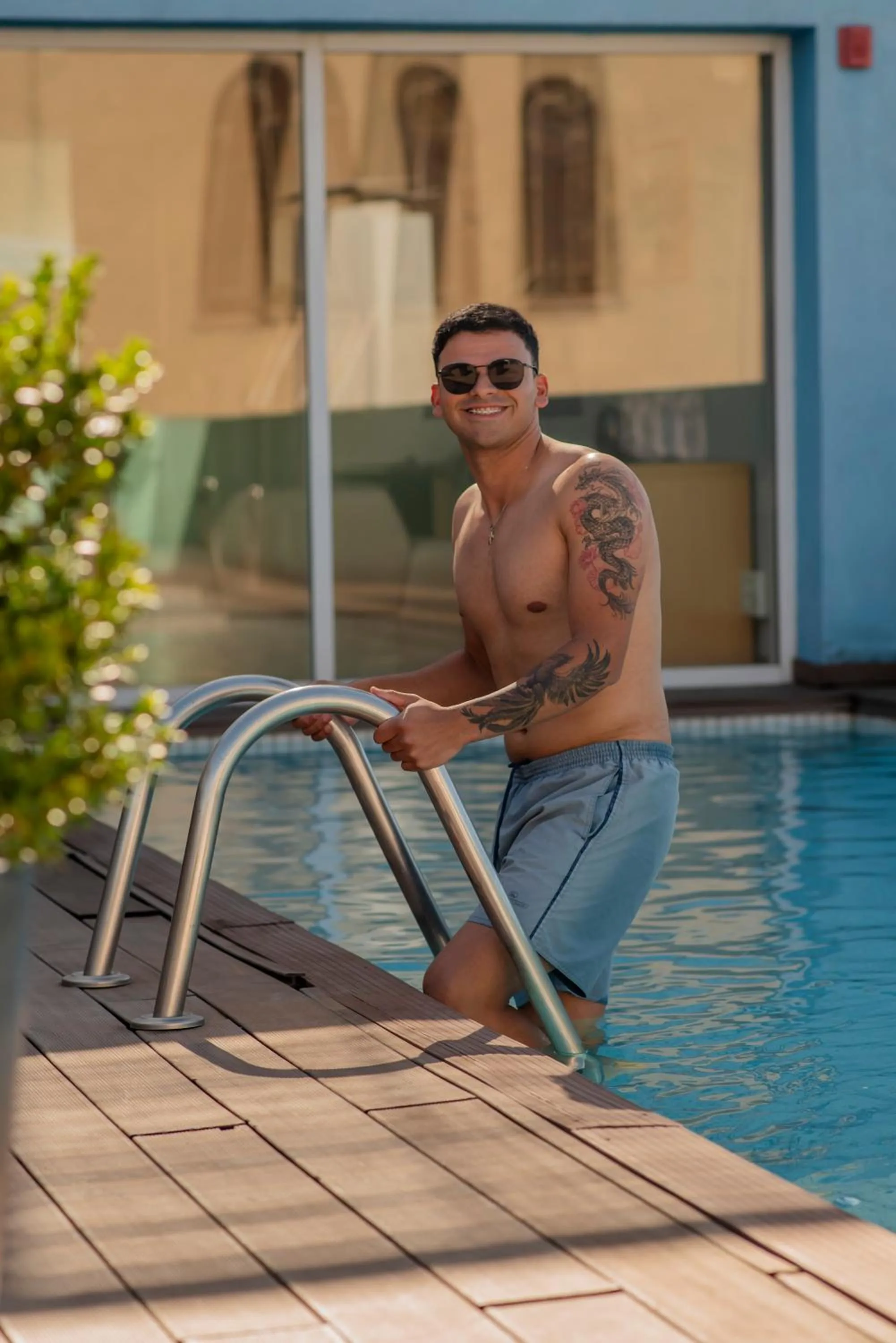 Swimming pool in Salto Hotel y Casino