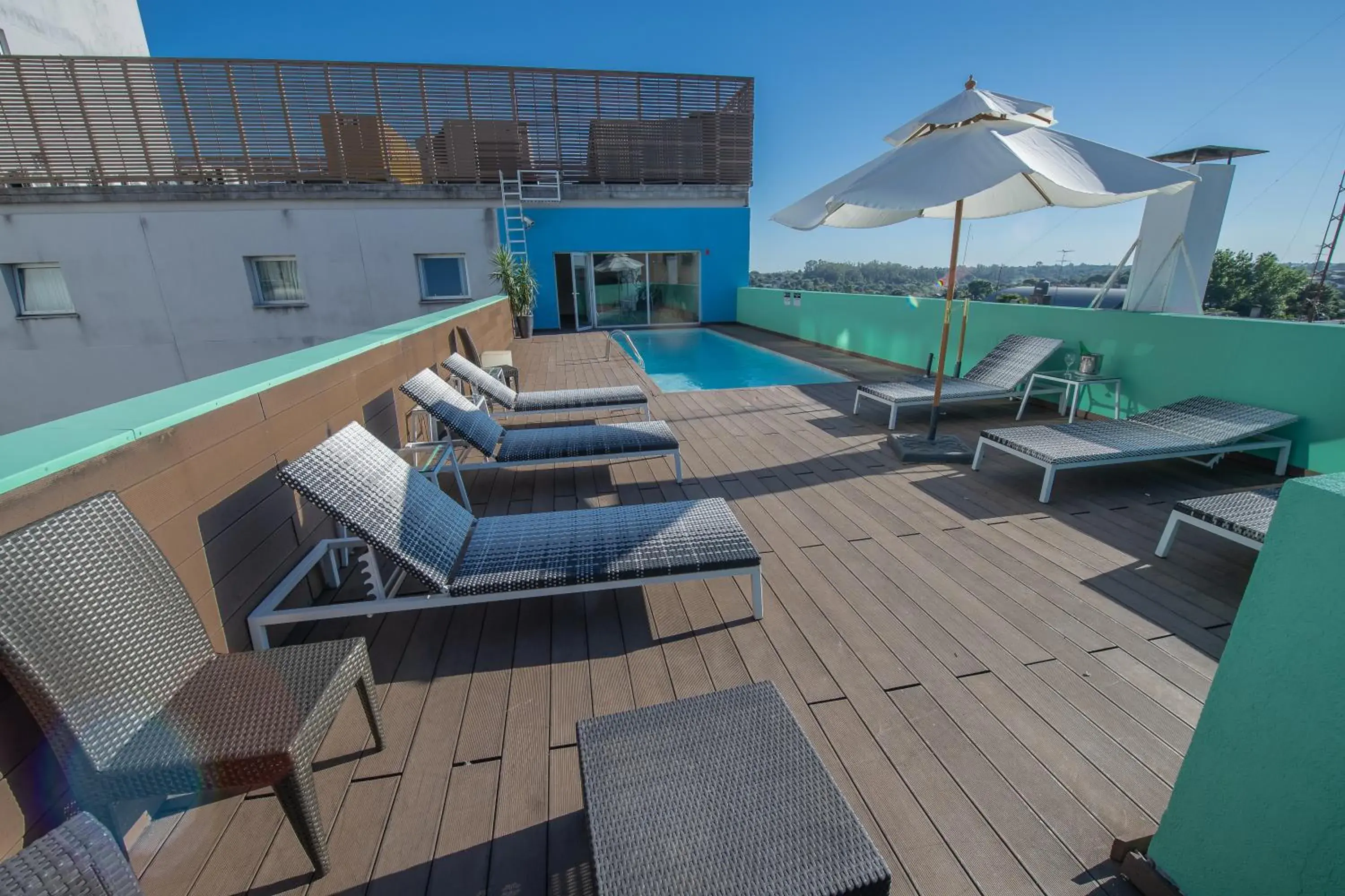 Swimming pool in Salto Hotel y Casino Swimming pool in Salto Hotel y Casino