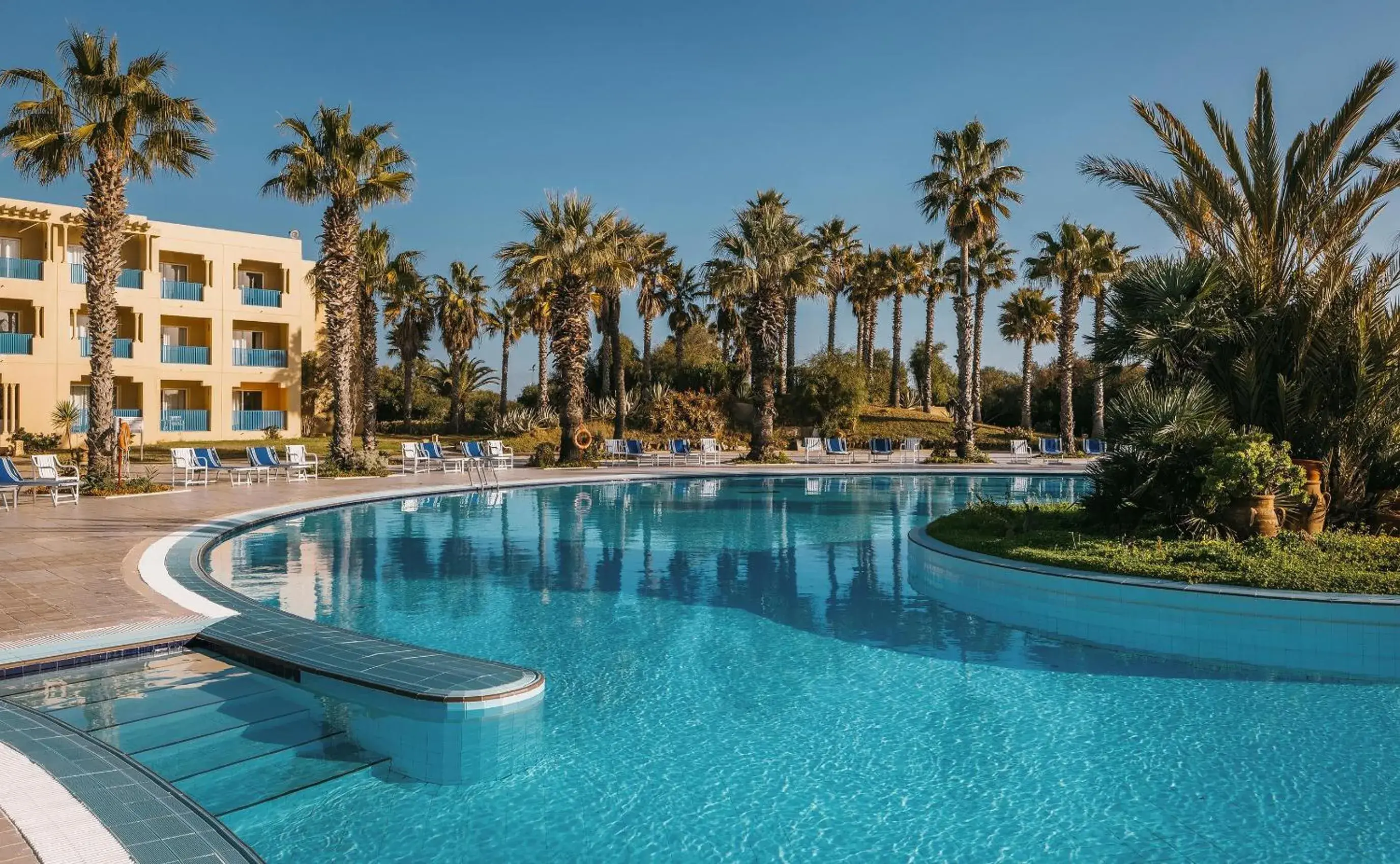 Swimming pool in Verdi Tunis Beach Resort Swimming pool in Verdi Tunis Beach Resort