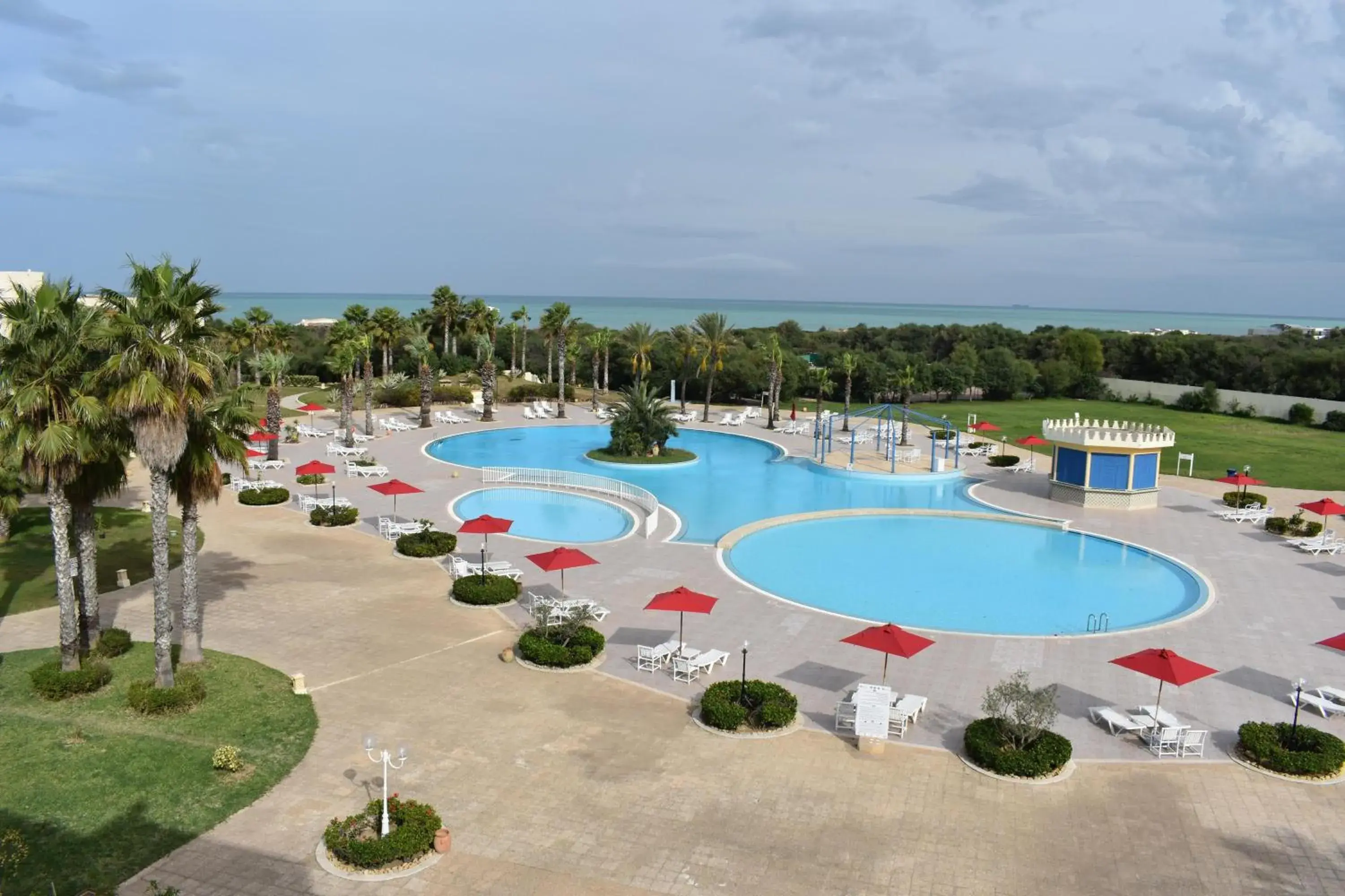 Swimming pool in Verdi Tunis Beach Resort Swimming pool in Verdi Tunis Beach Resort