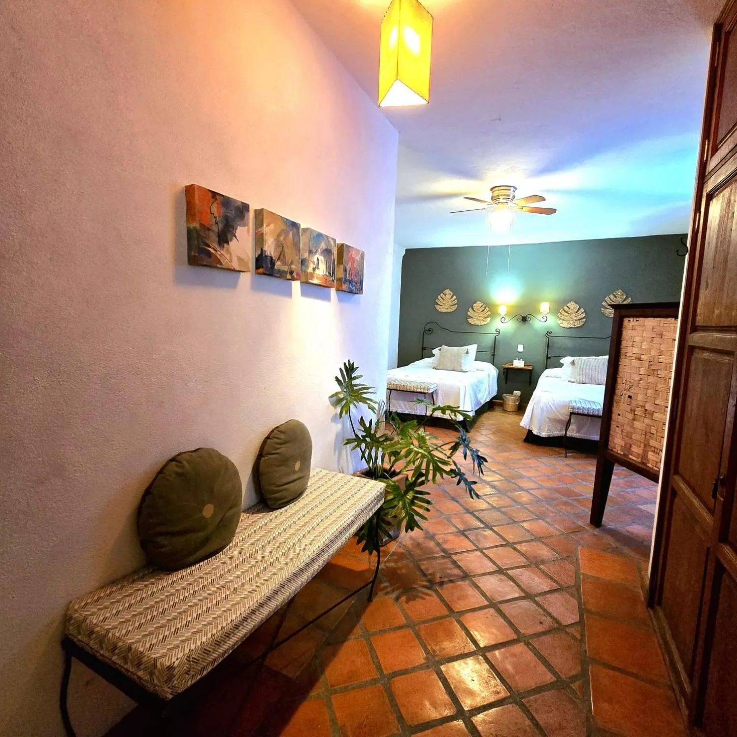 Bed in Hotel Casa Morena