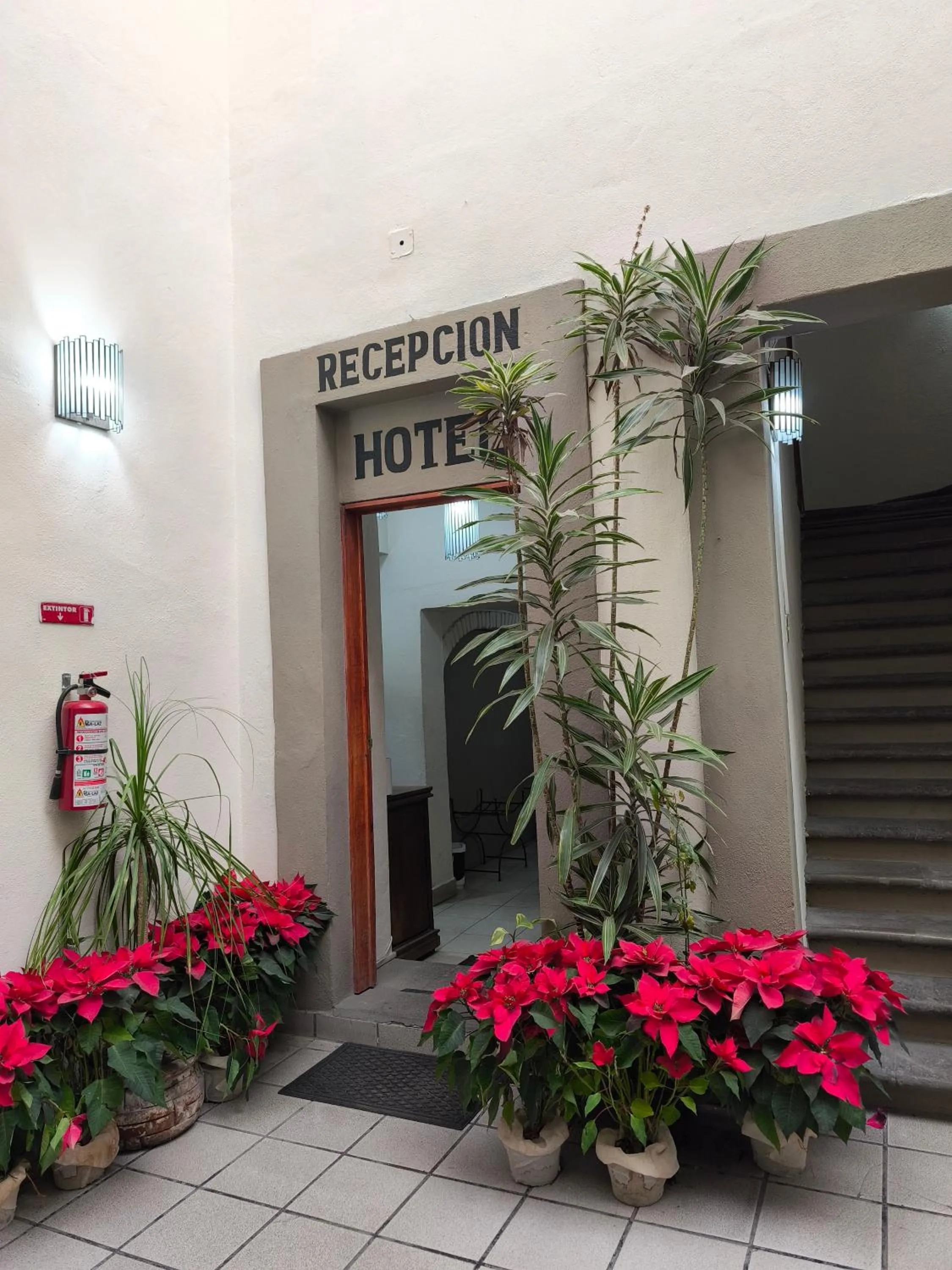 Lobby or reception in Hotel Casa Morena