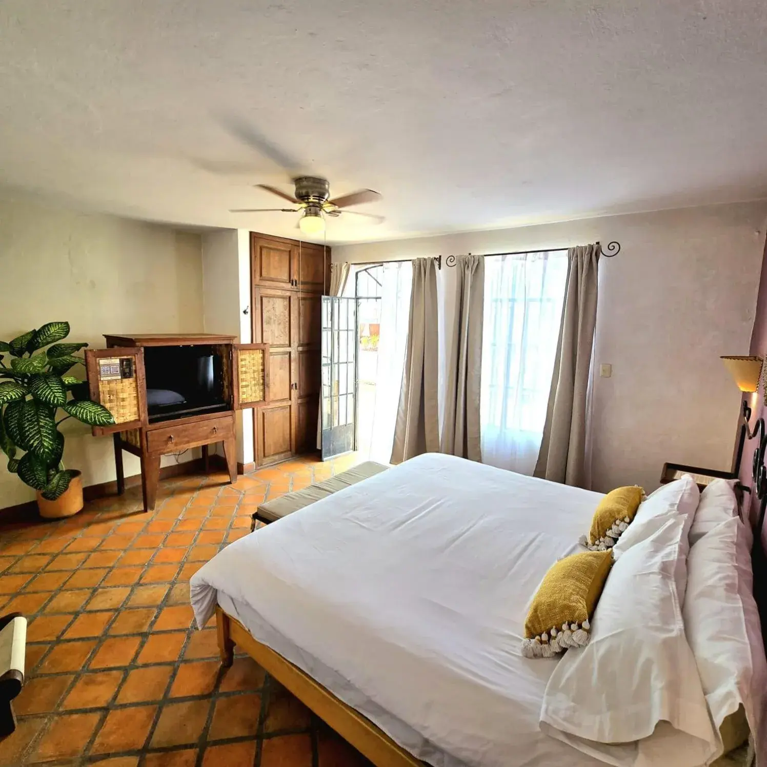 Bed in Hotel Casa Morena Bed in Hotel Casa Morena