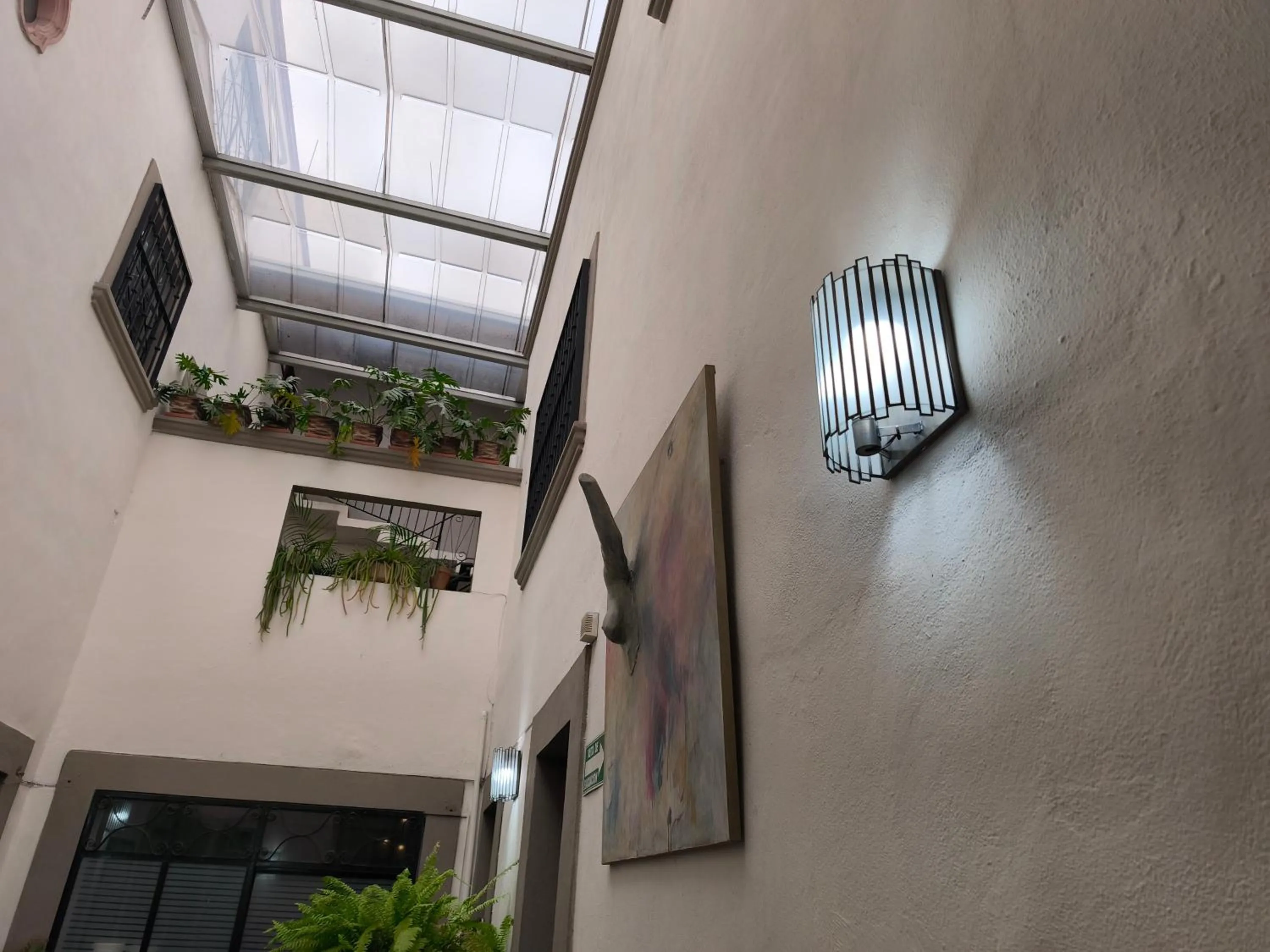 Patio in Hotel Casa Morena