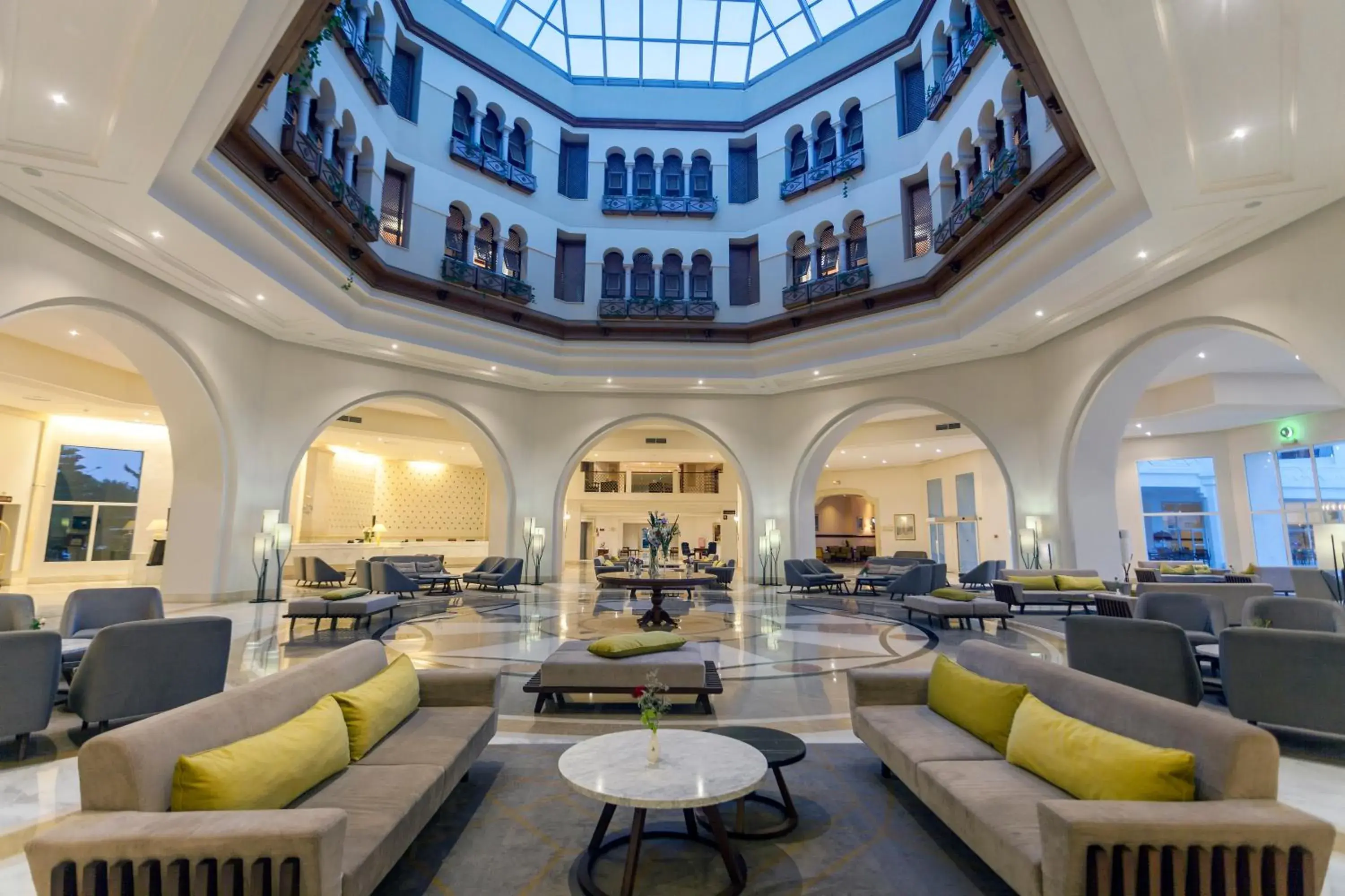 Lobby or reception in El Mouradi Gammarth Lobby or reception in El Mouradi Gammarth