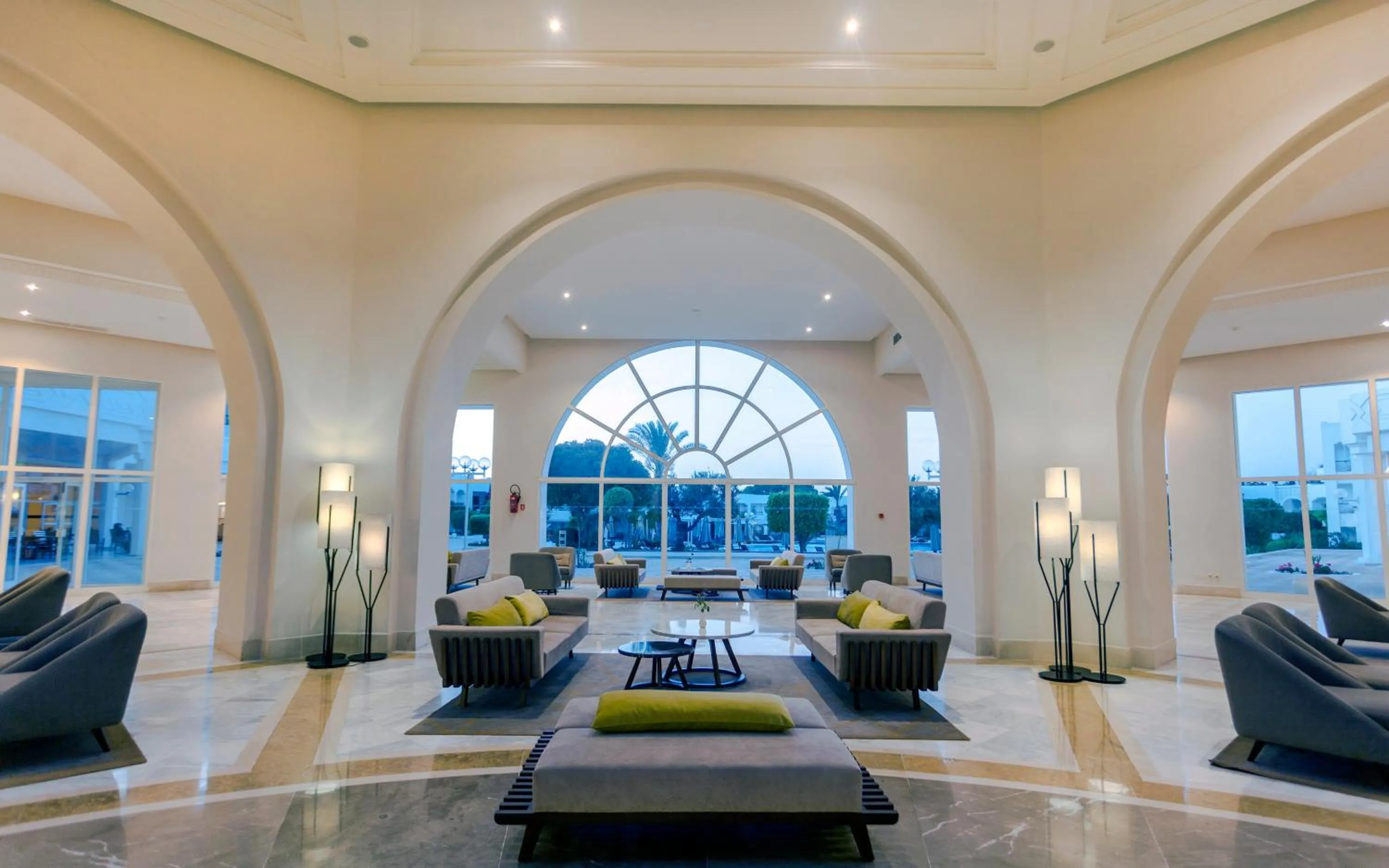 Lobby or reception in El Mouradi Gammarth