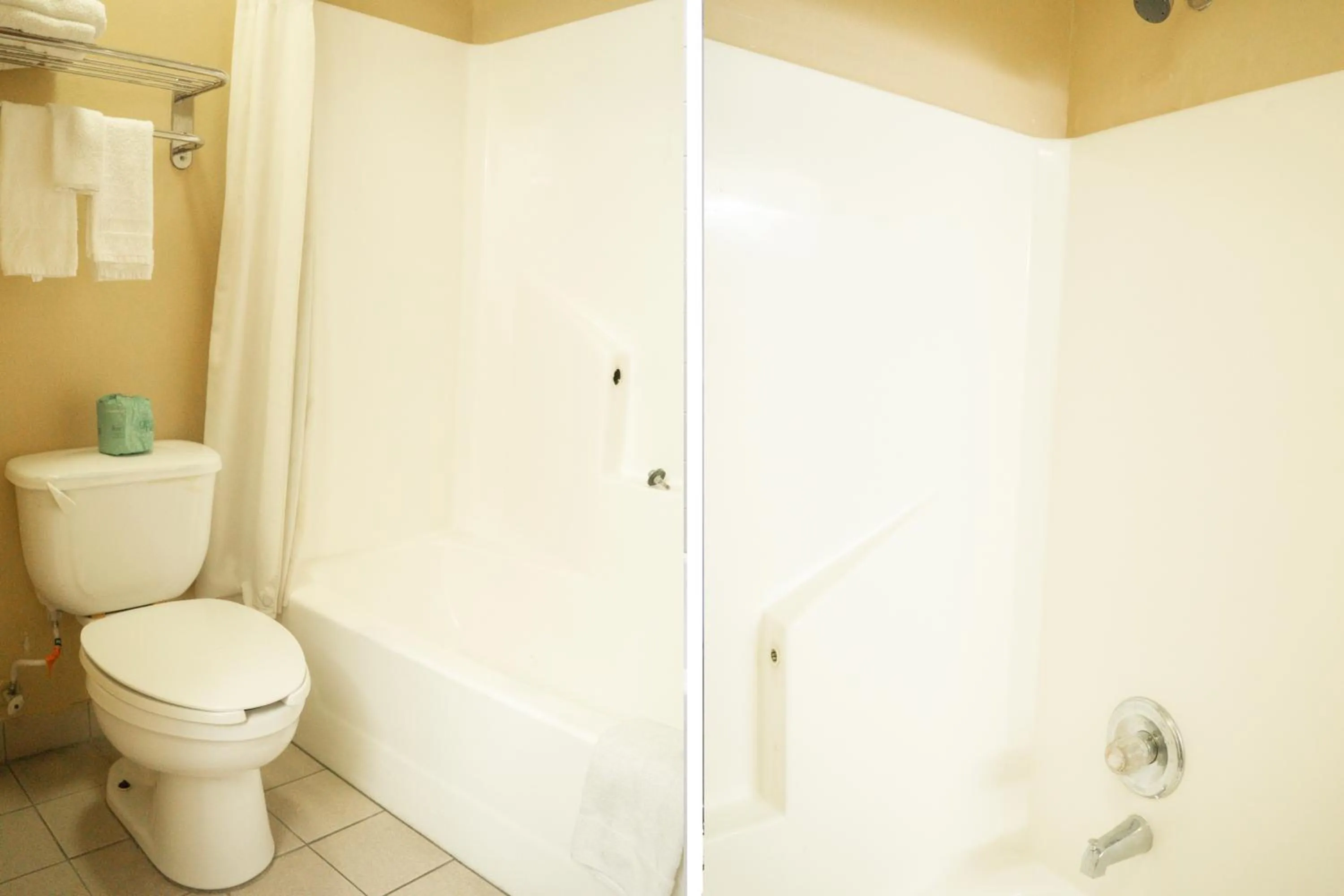 Bathroom in Capital O Fairway Inn - Baytown La Porte TX