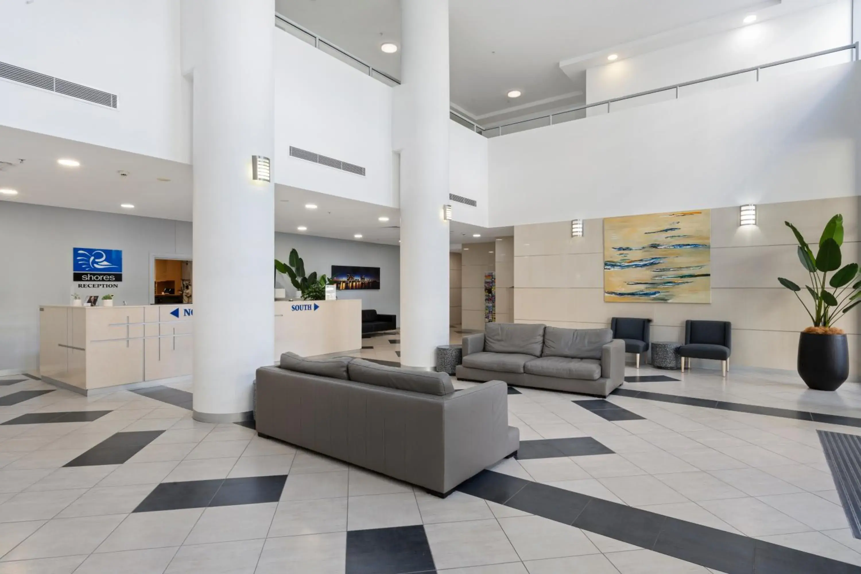 Lobby or reception in Brighton Shores Lobby or reception in Brighton Shores