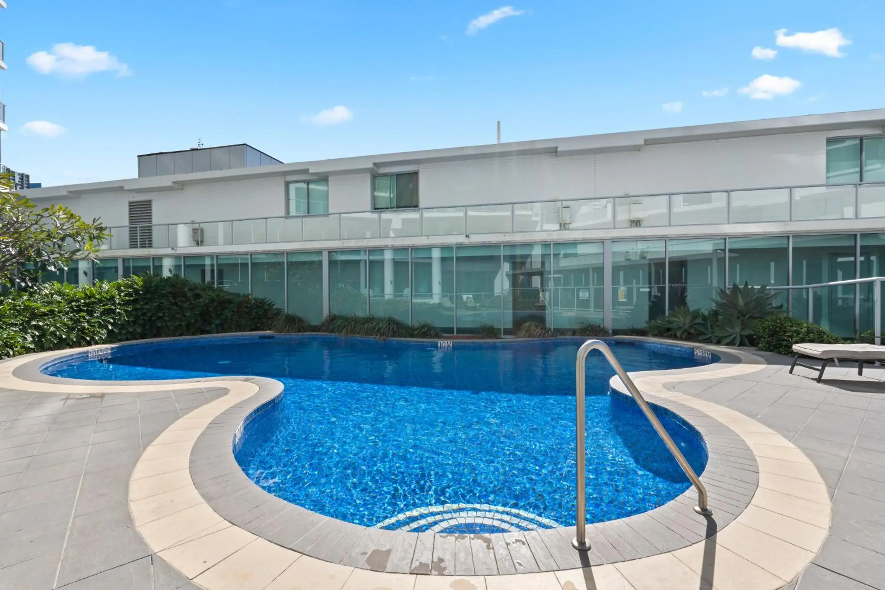 Pool view in Brighton Shores Pool view in Brighton Shores
