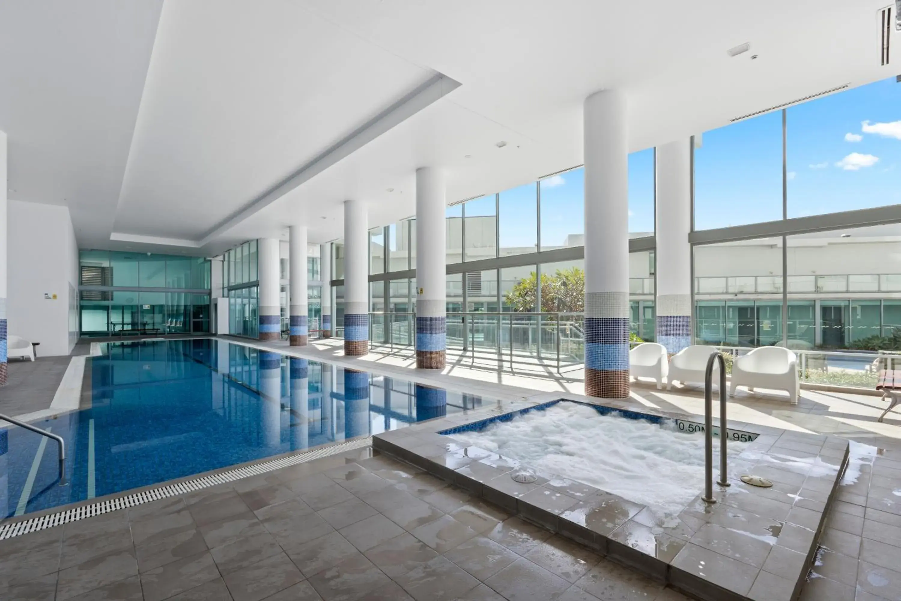 Swimming pool in Brighton Shores Swimming pool in Brighton Shores