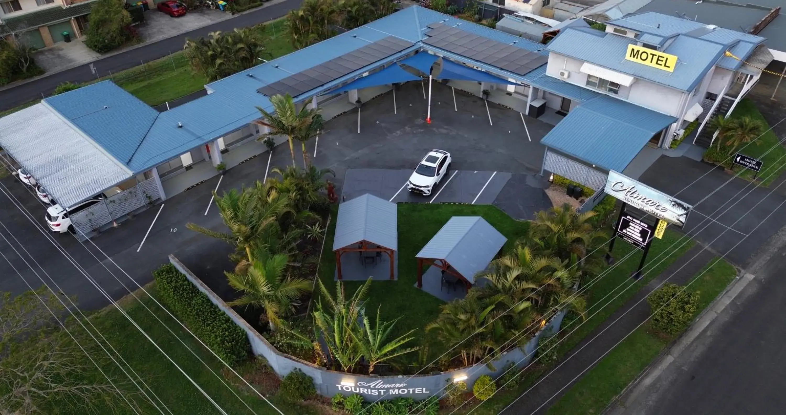 Bird's eye view in Almare Tourist Motel Bird's eye view in Almare Tourist Motel