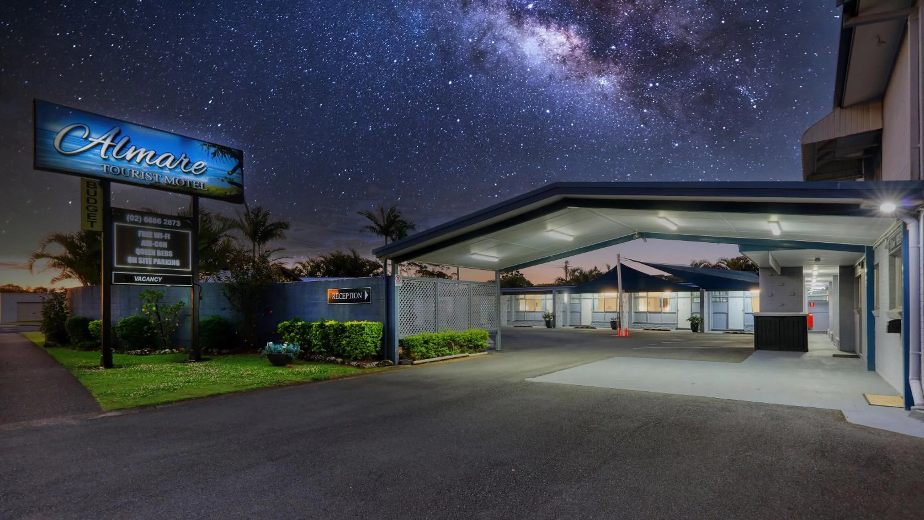 Facade/entrance in Almare Tourist Motel