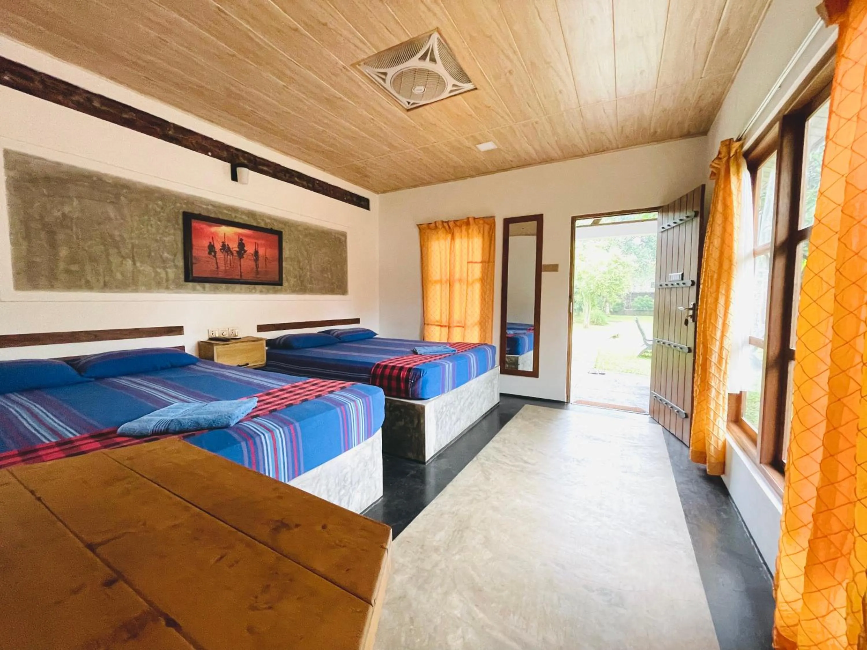 Bed in Green Cottage