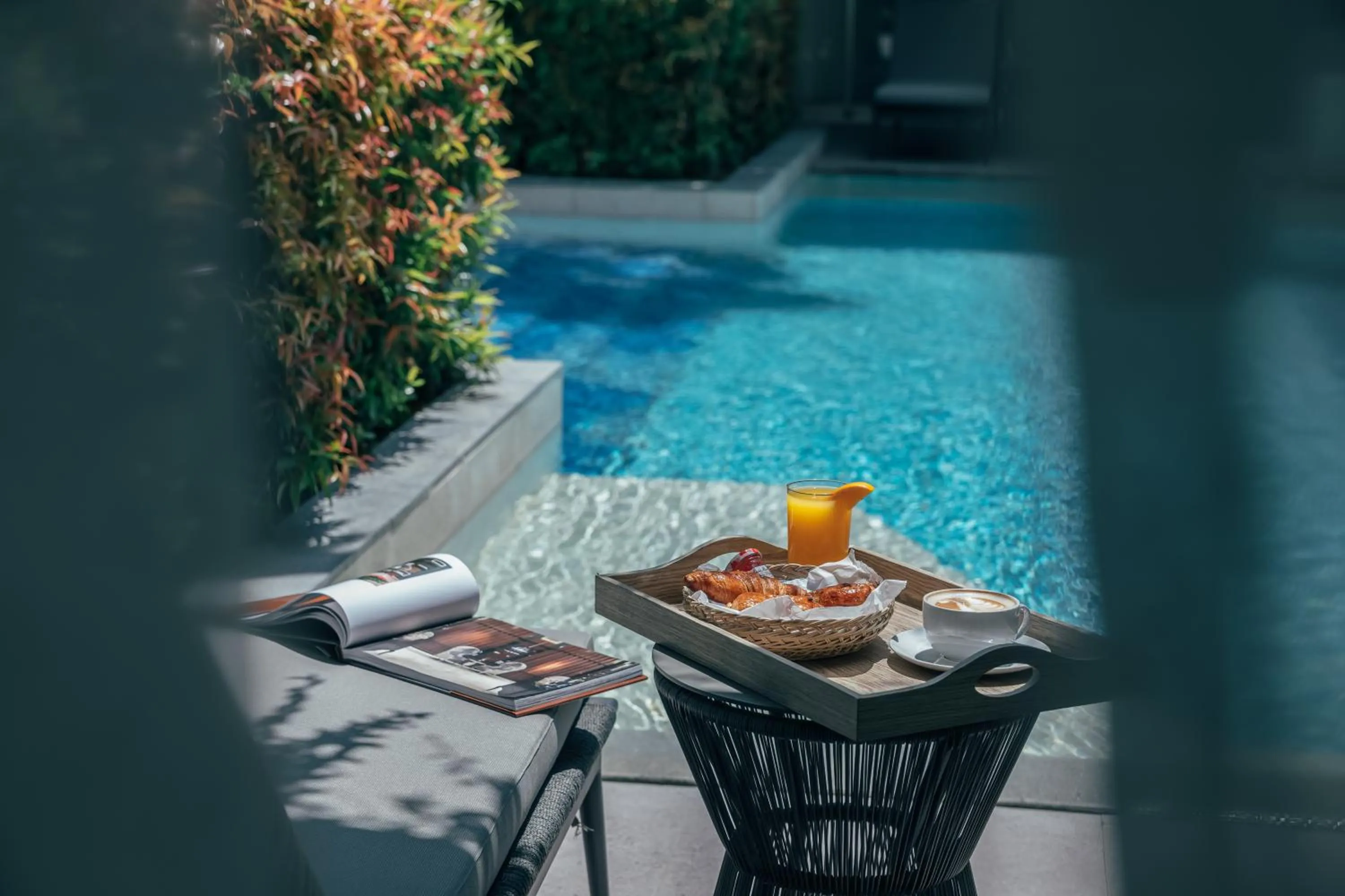 Swimming pool in Kanvaz Village Resort Seminyak