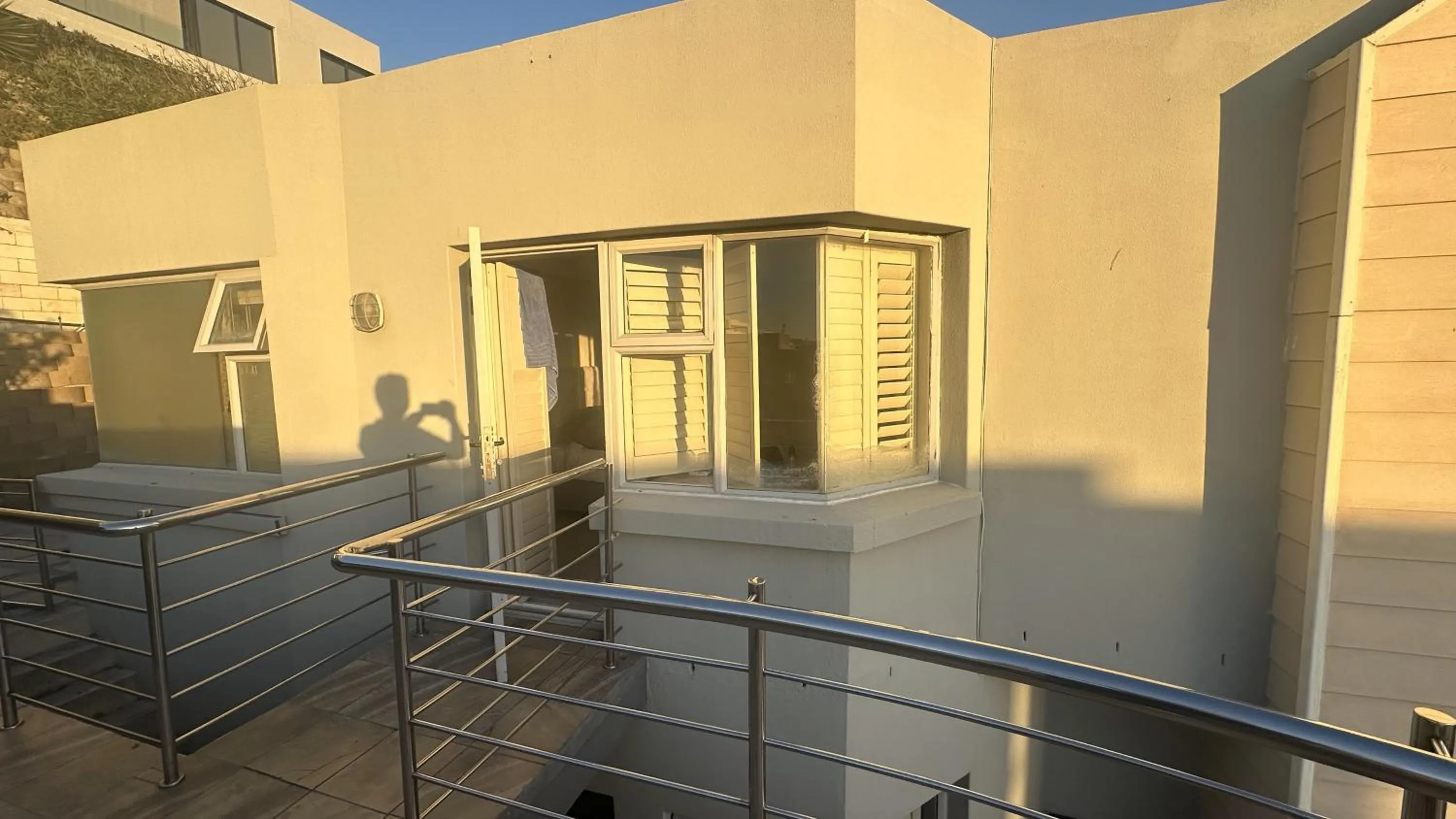 Patio in Oceansnest Guest House