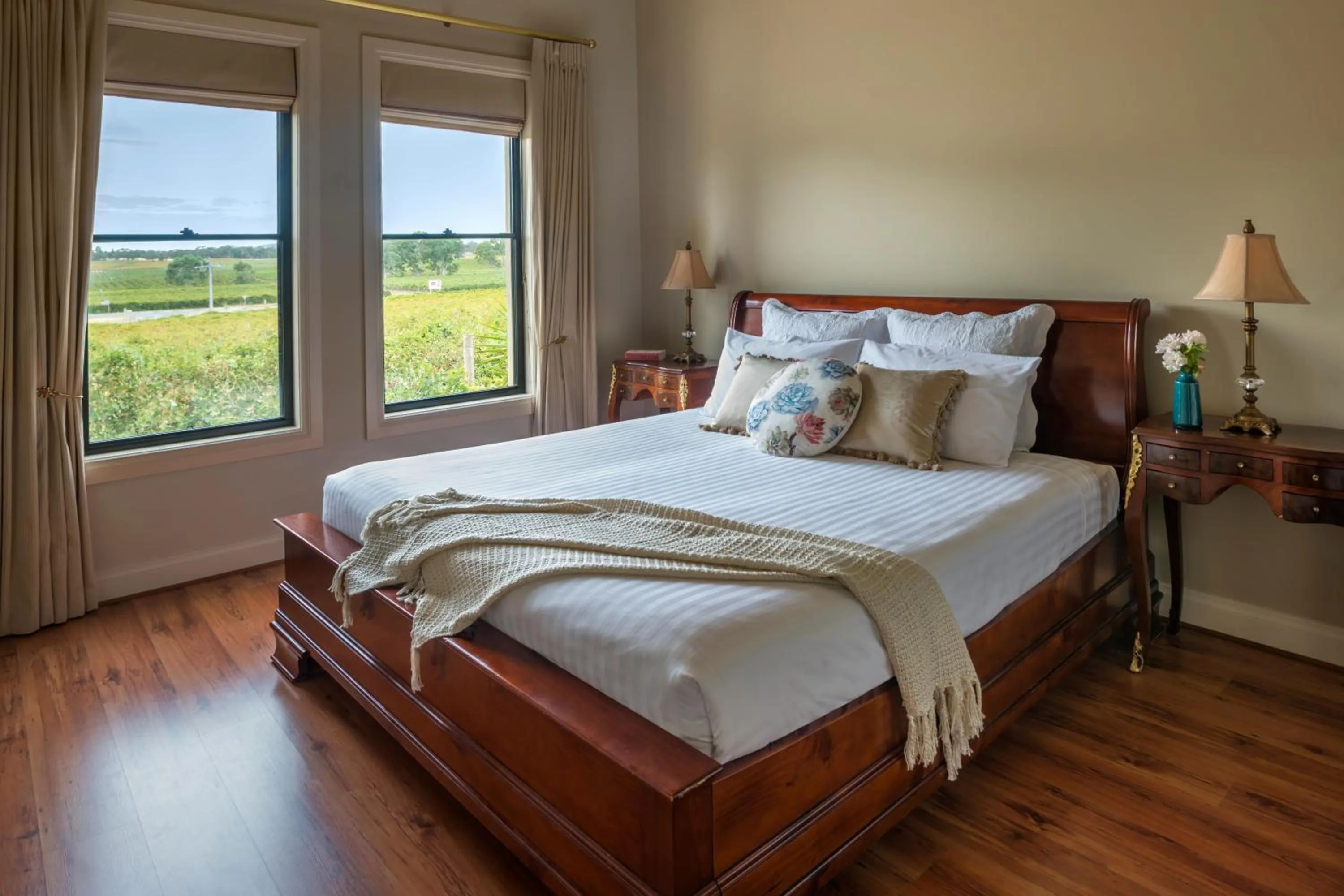 Bedroom in Barossa Shiraz Estate