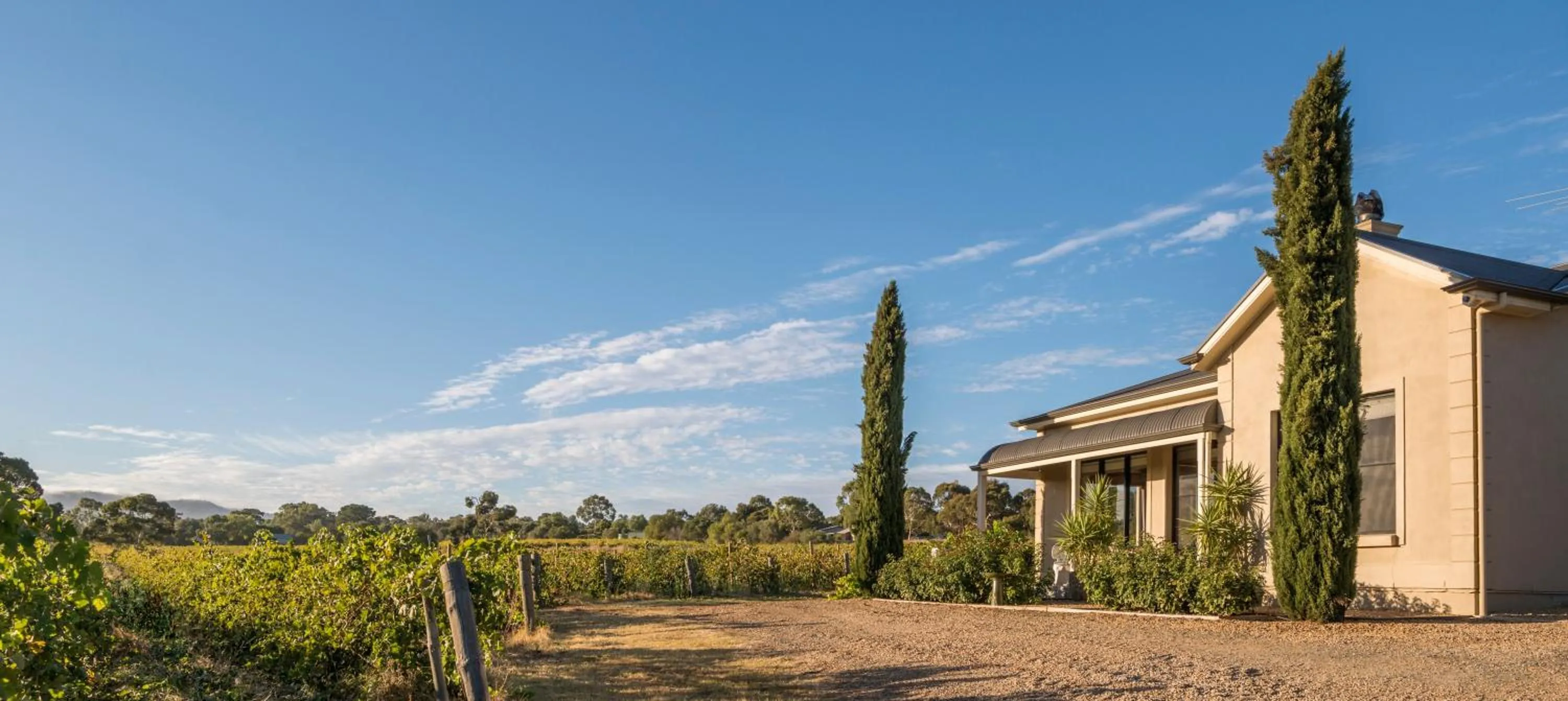 Facade/entrance in Barossa Shiraz Estate