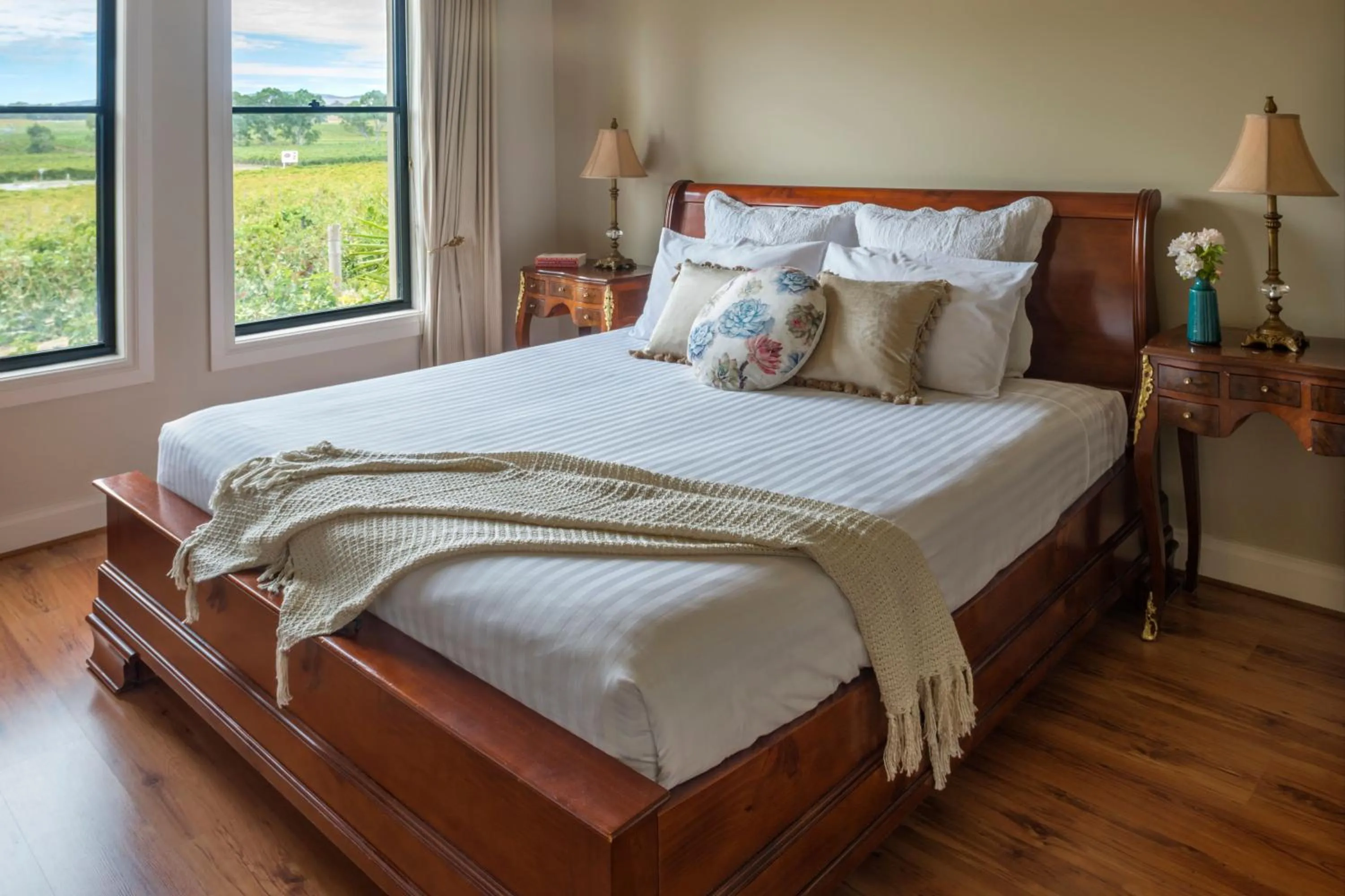 Bedroom in Barossa Shiraz Estate
