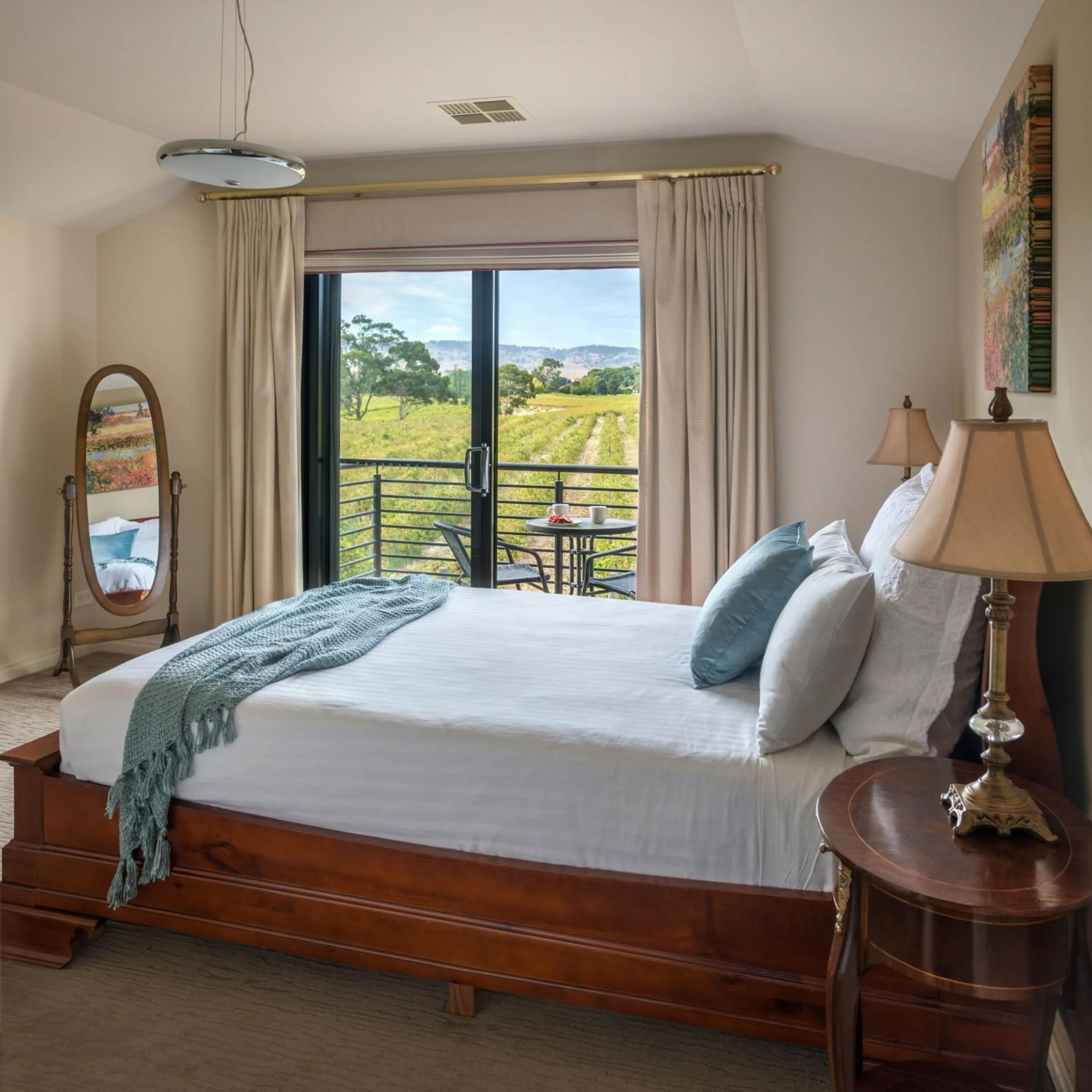 Bedroom in Barossa Shiraz Estate