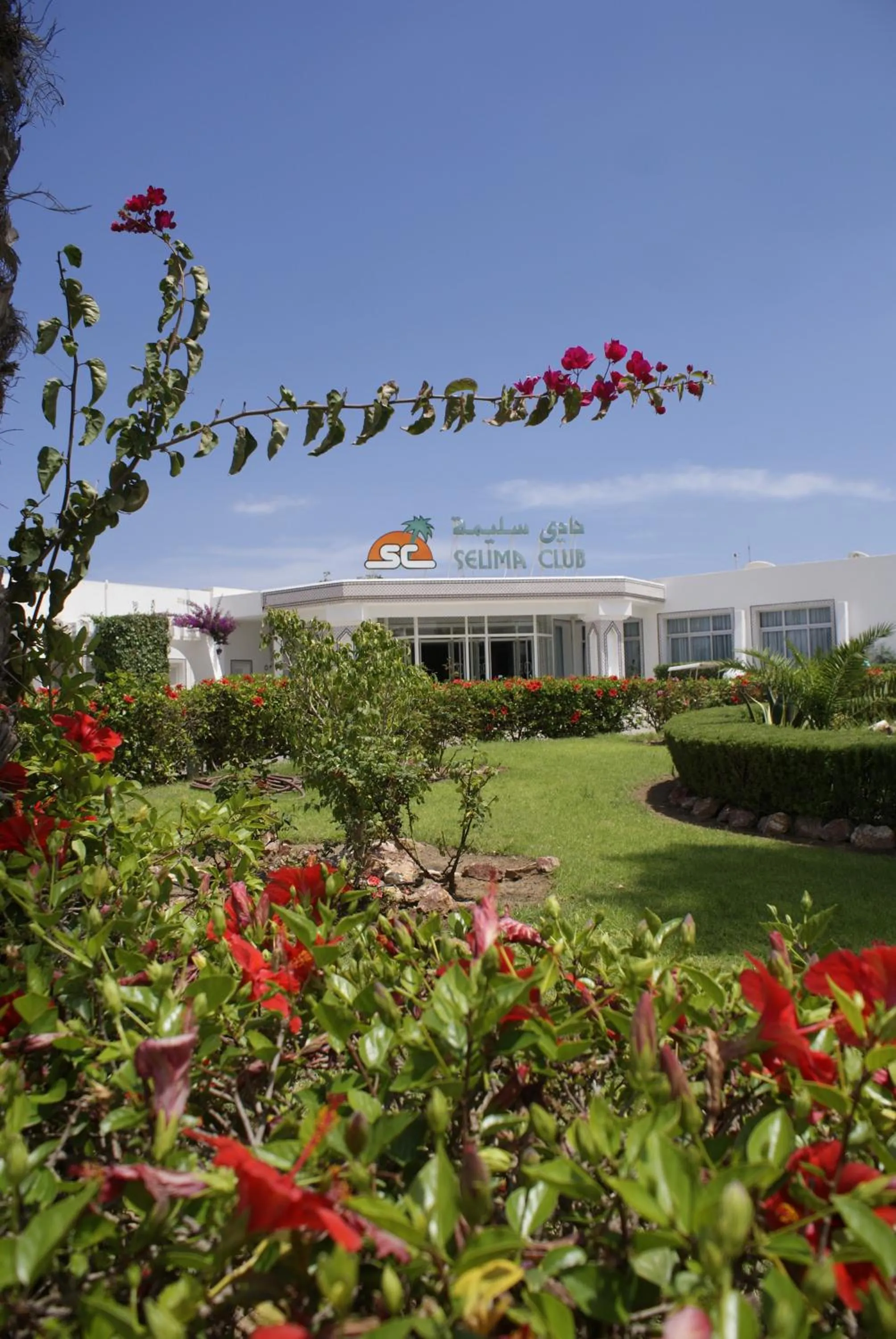 Facade/entrance in El Mouradi Club Selima