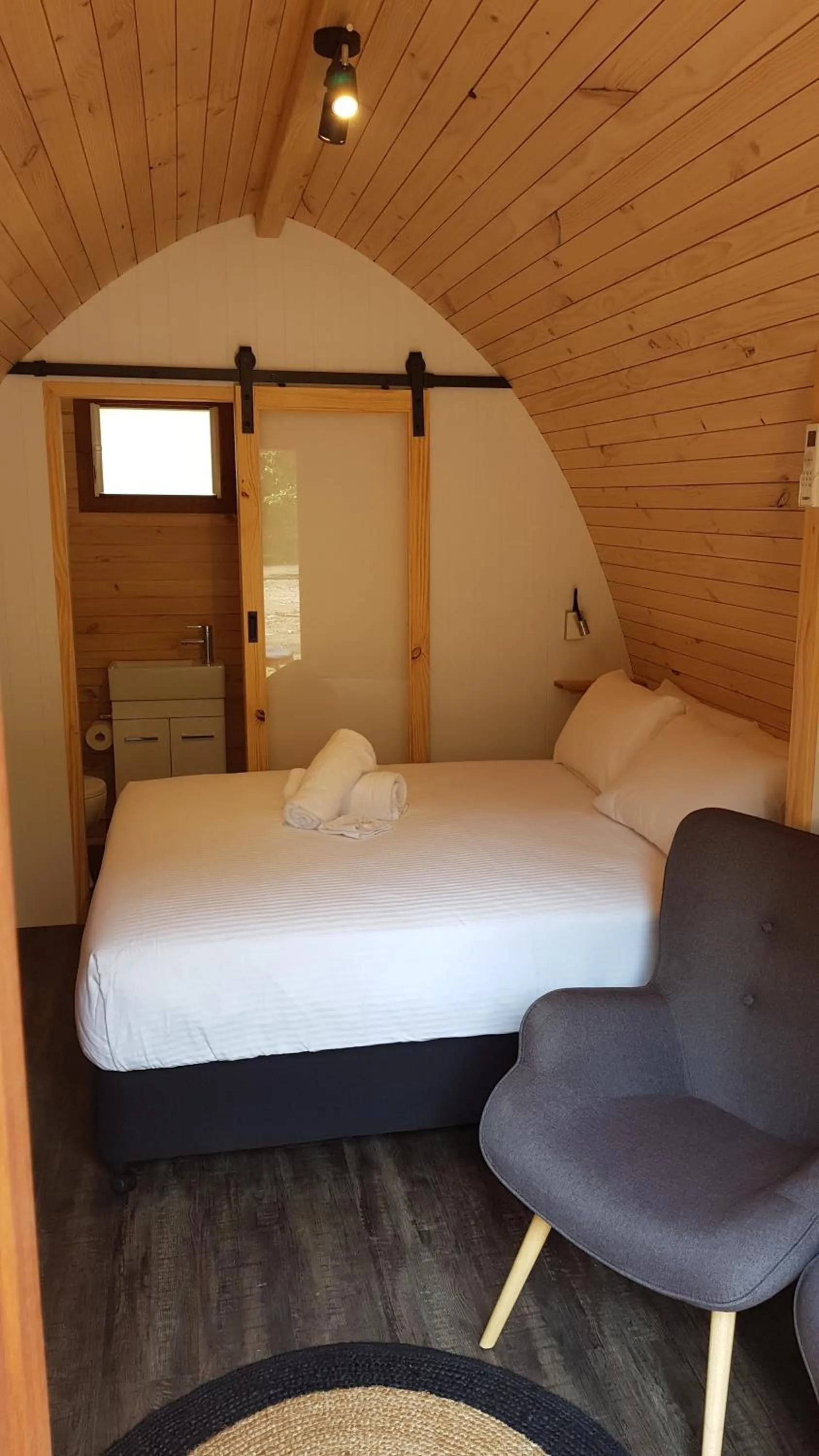 Bed in Beechworth Holiday Park