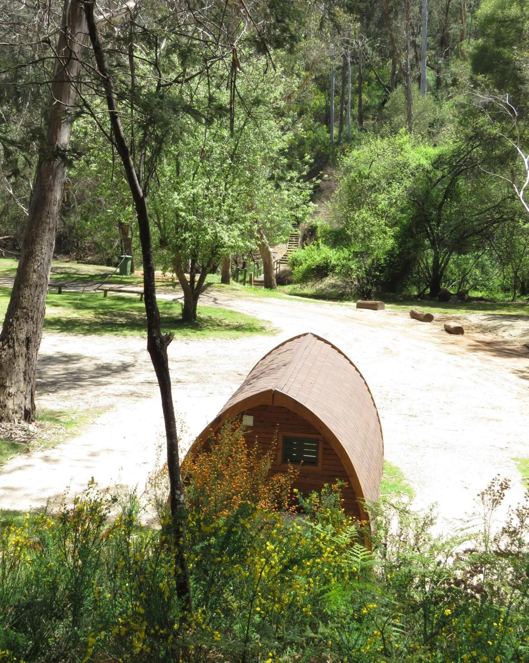 Property building in Beechworth Holiday Park