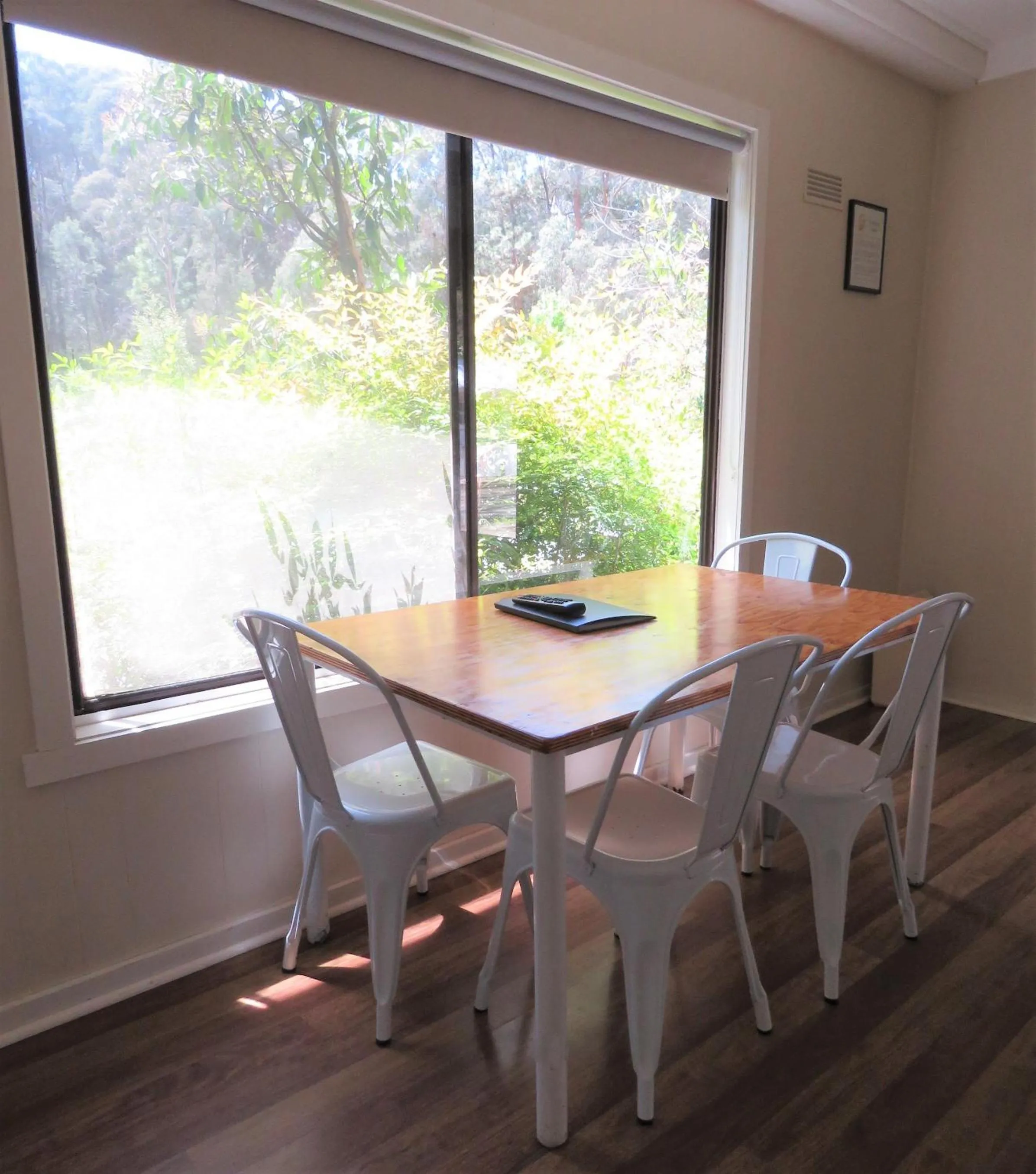 Dining area in Beechworth Holiday Park