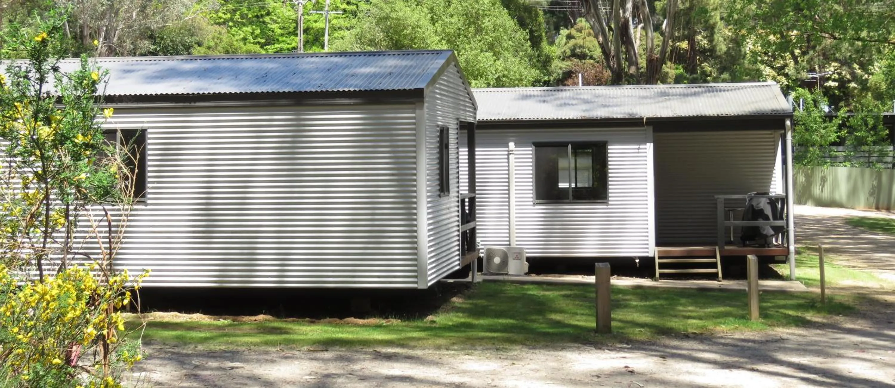 Property building in Beechworth Holiday Park