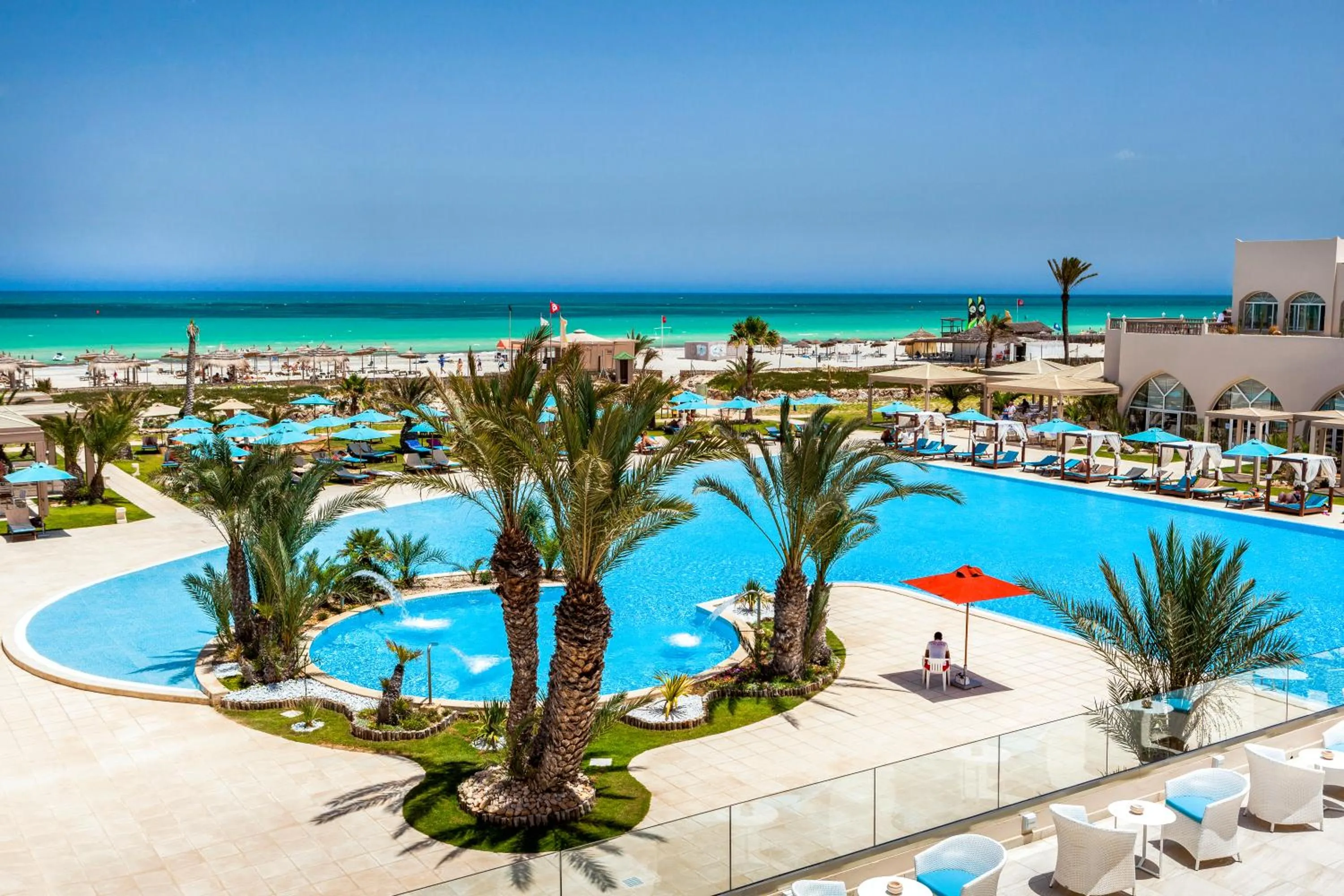 Pool view in TUI BLUE Palm Beach Palace Djerba - Adult Only