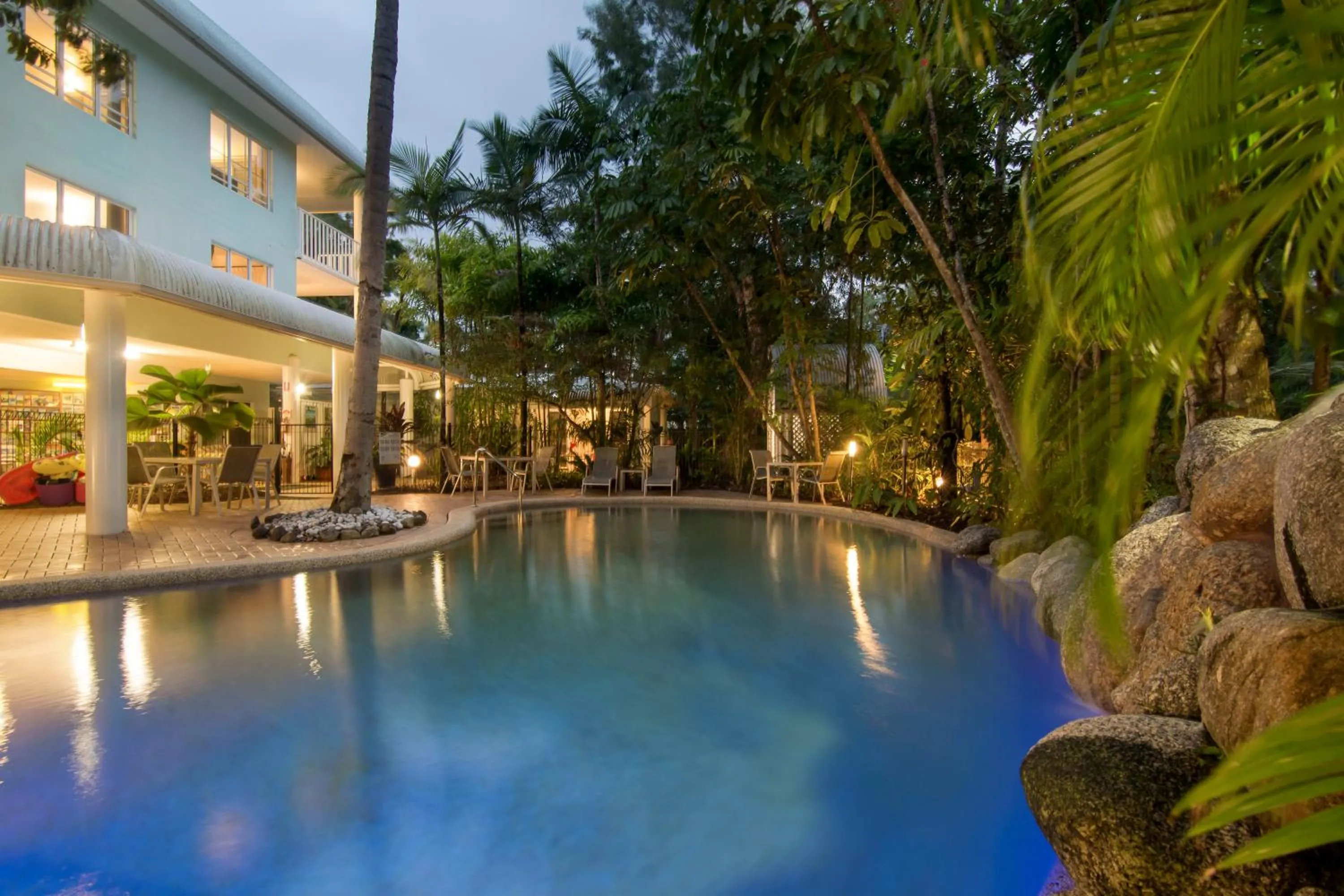 Swimming pool in Outrigger Apartments Port Douglas