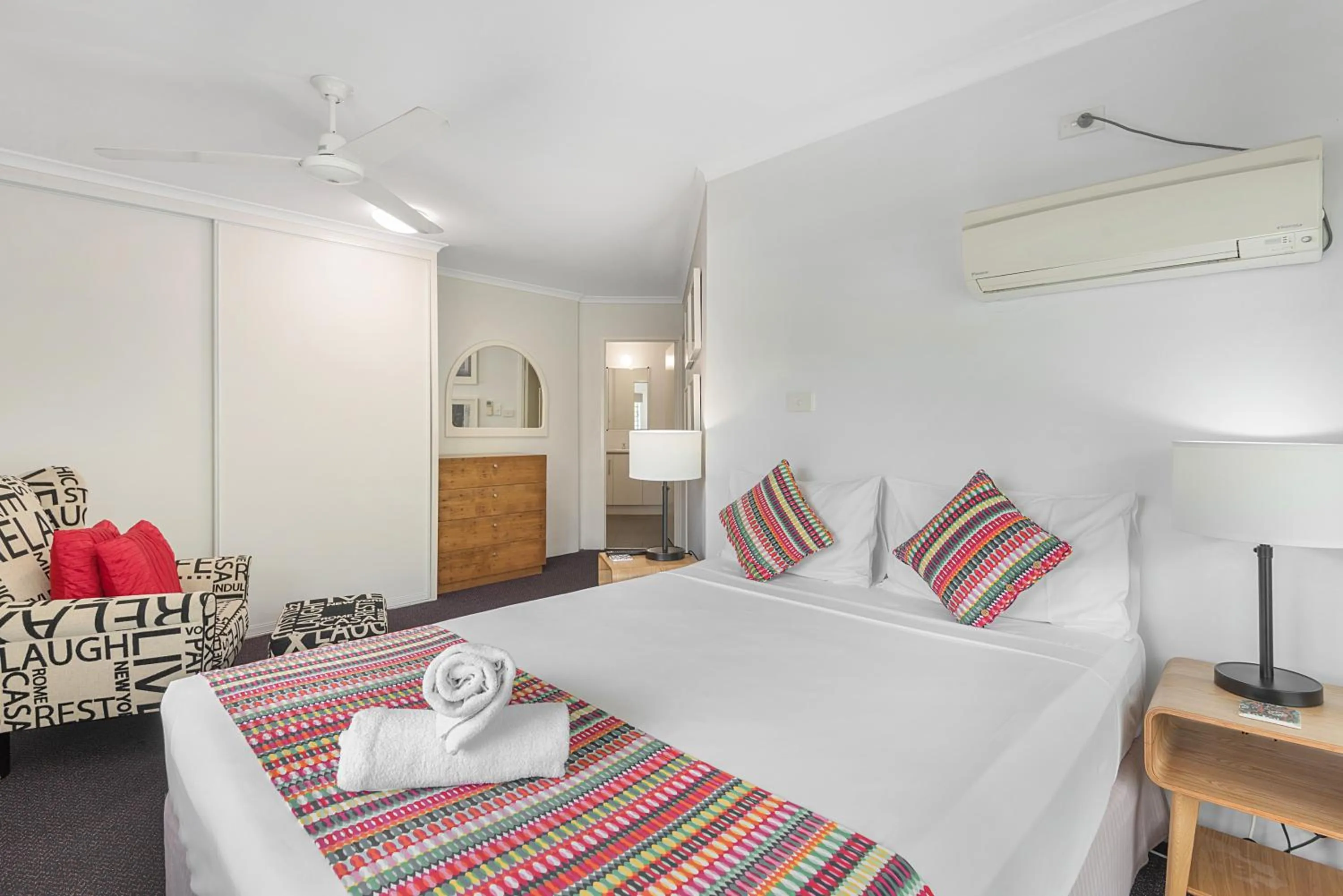 Bedroom, Bed in Outrigger Apartments Port Douglas