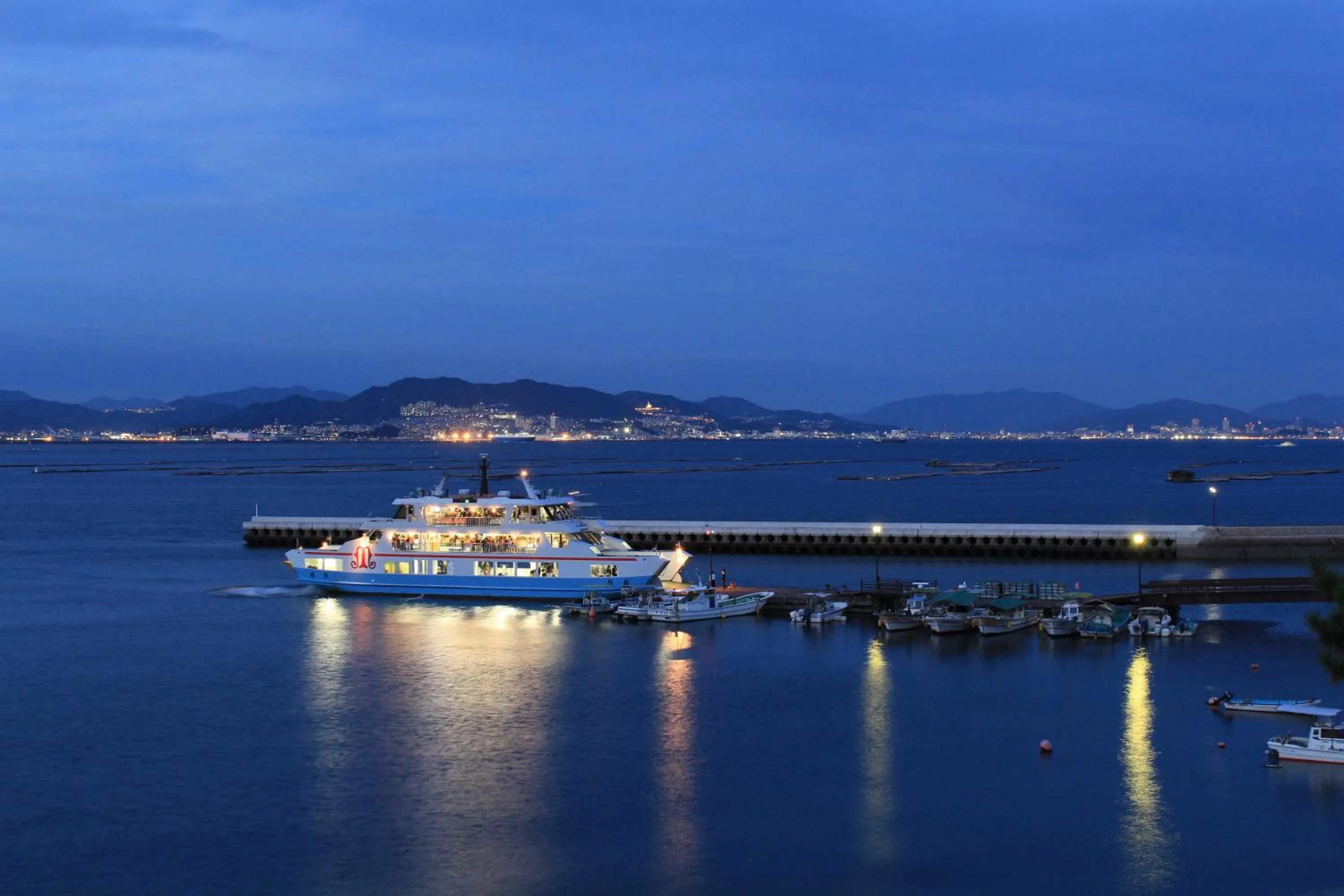 Sea view in Miyajima Seaside Hotel