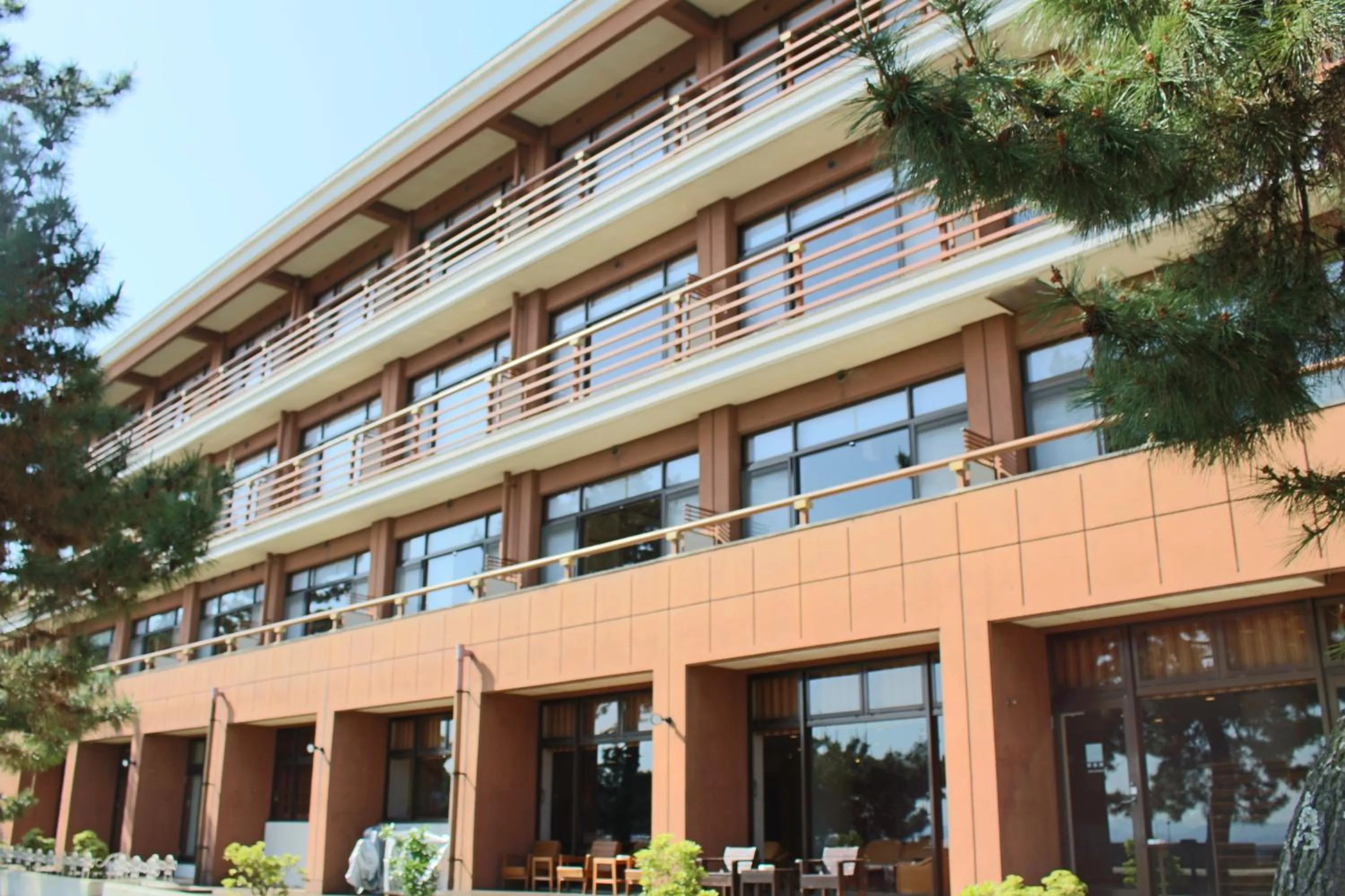 Property building in Miyajima Seaside Hotel