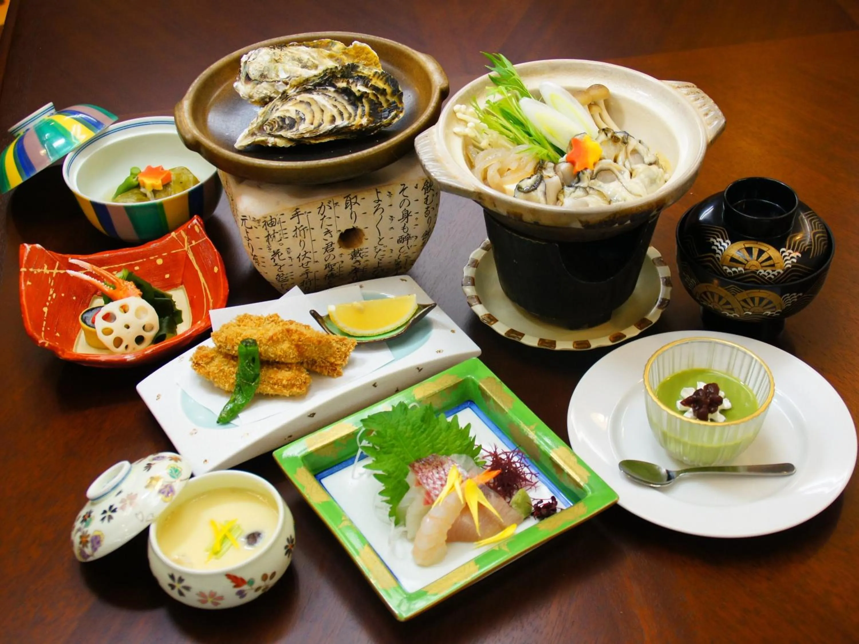 Food in Miyajima Seaside Hotel