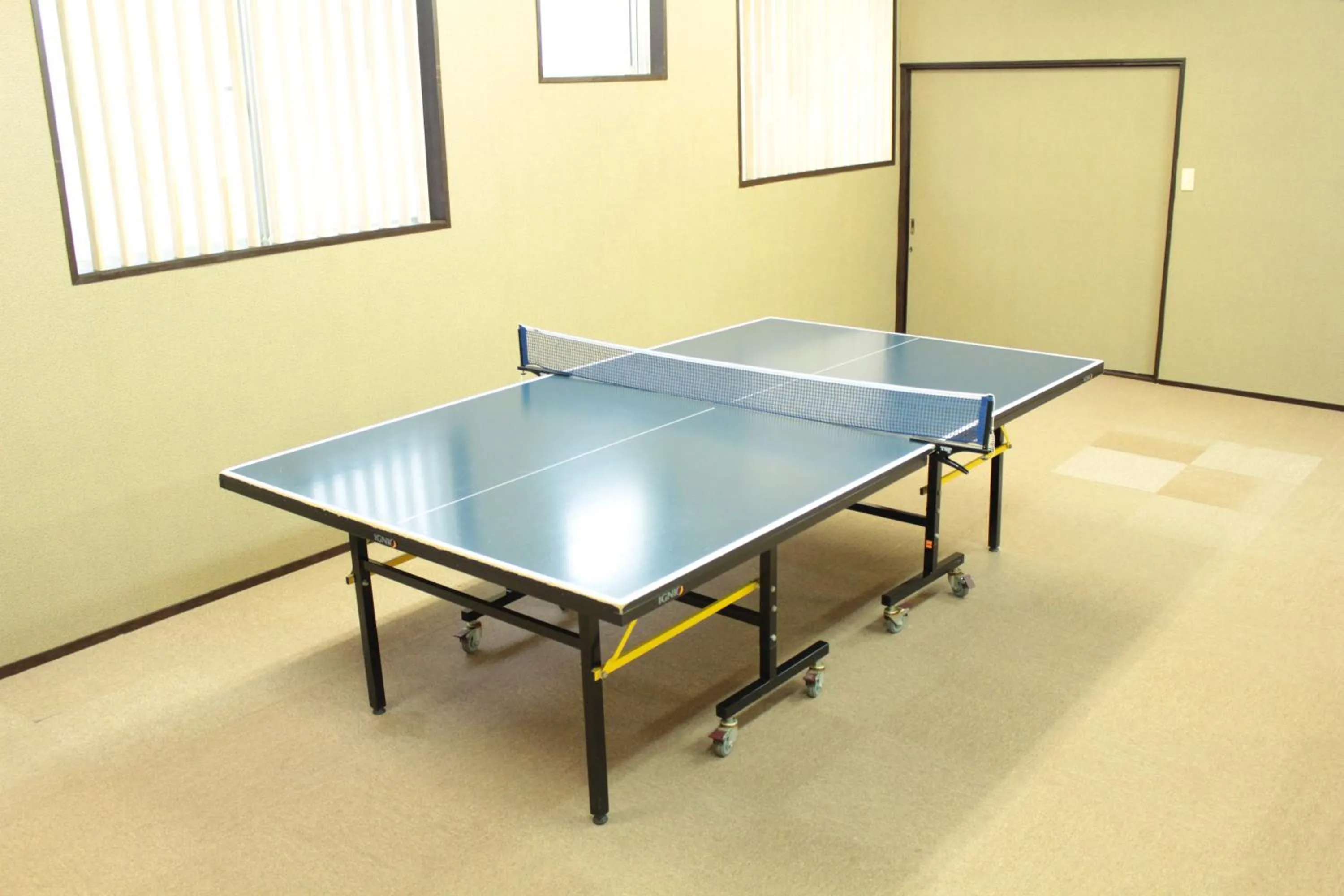 Table tennis in Miyajima Seaside Hotel