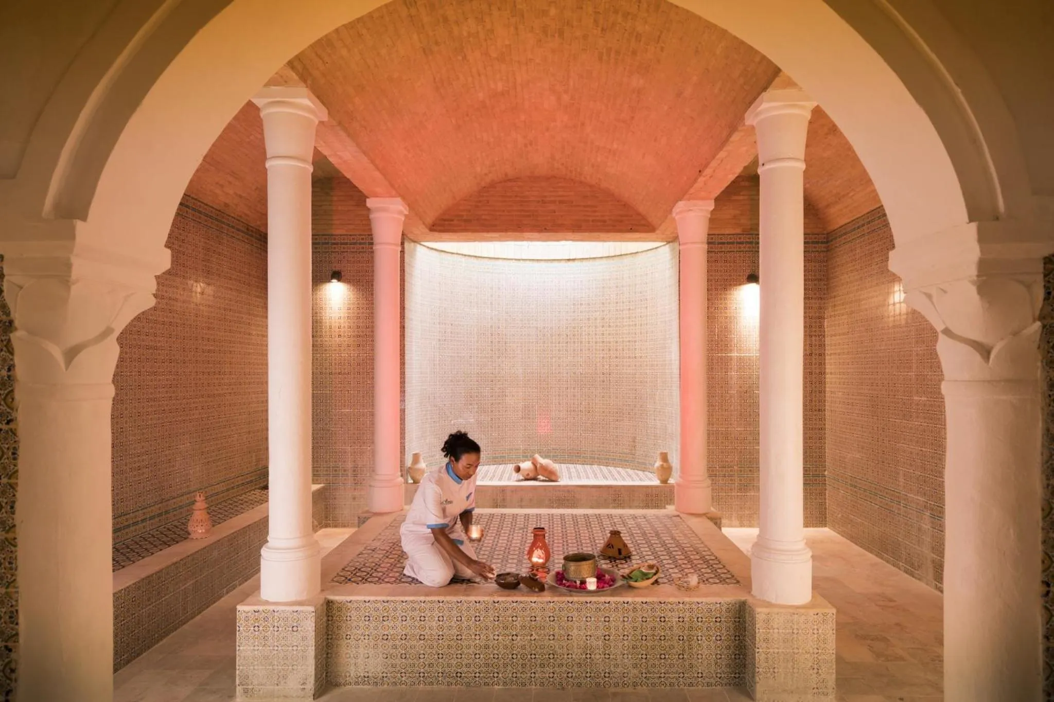 Sauna in Palm Beach Palace Tozeur
