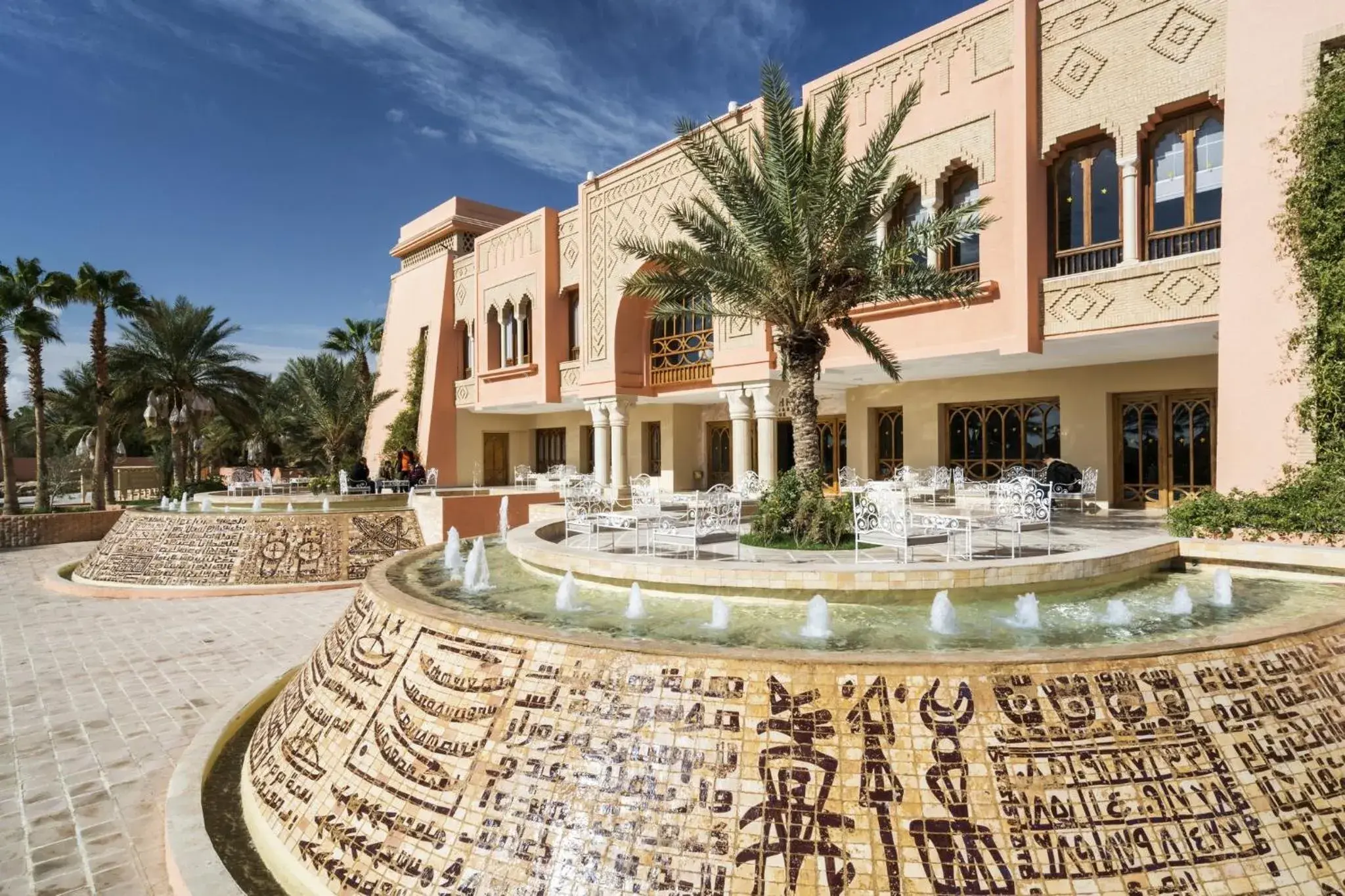Facade/entrance in Palm Beach Palace Tozeur Facade/entrance in Palm Beach Palace Tozeur