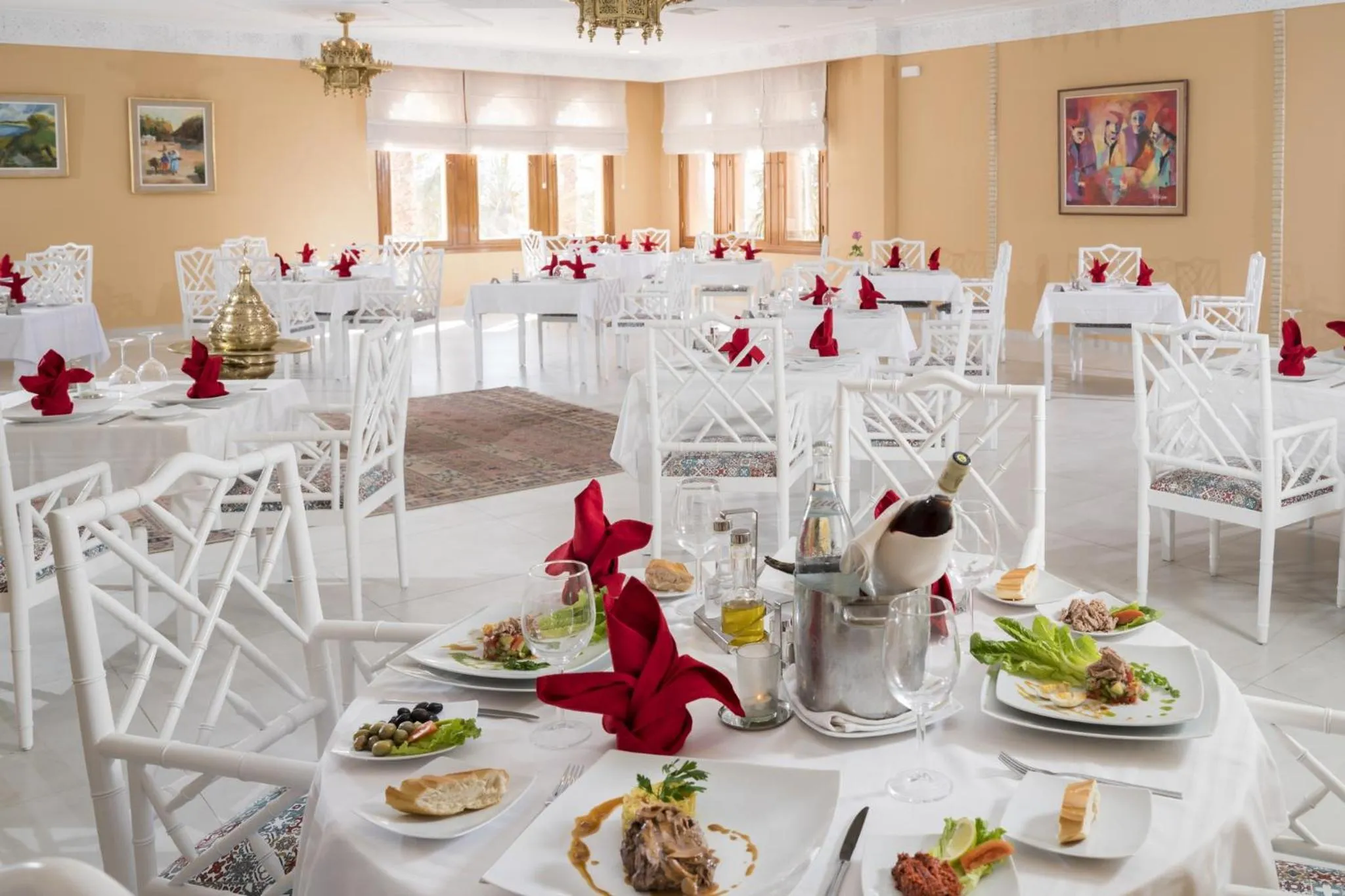 Restaurant/places to eat in Palm Beach Palace Tozeur