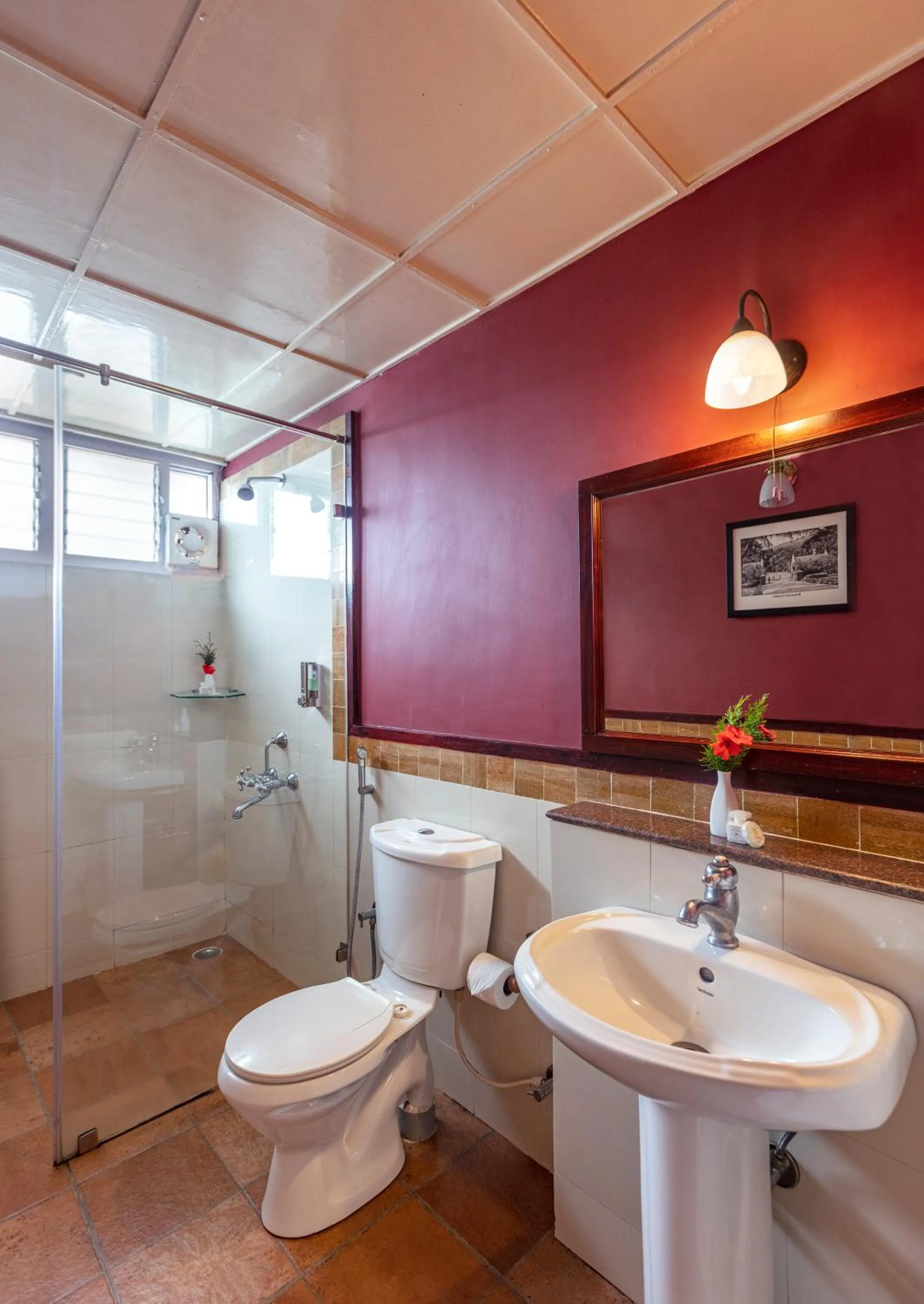 Bathroom in Teanest by Nature Resorts and Stays